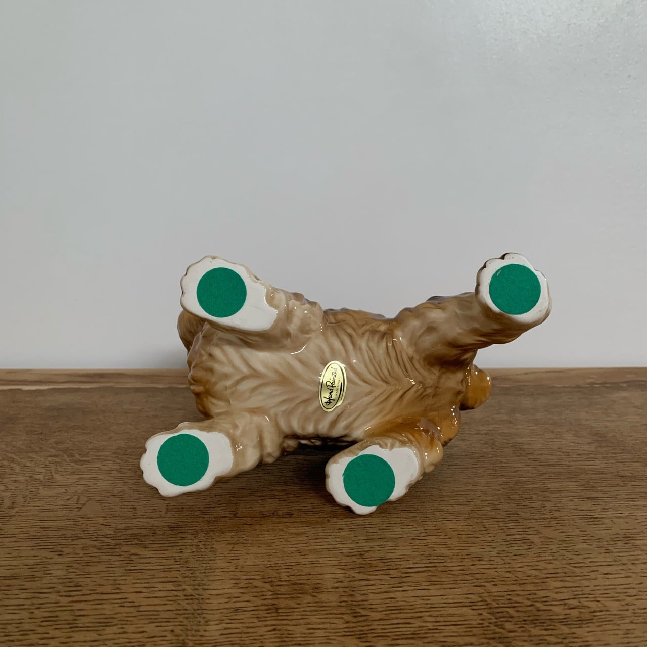 Vintage Kato Kogei Japan Hand Painted Dog 加藤工芸 犬 陶器製置物