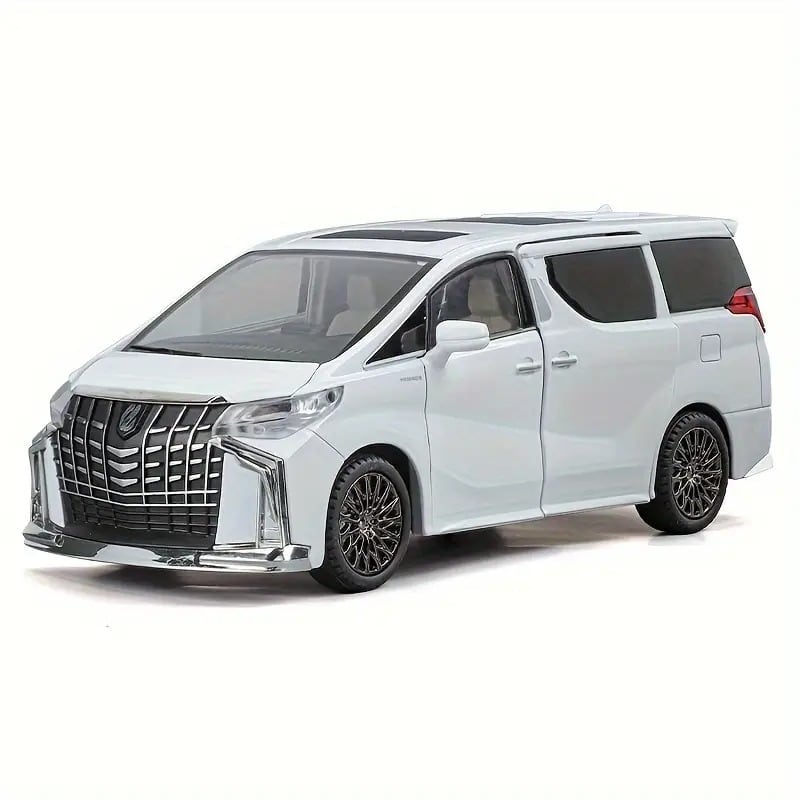 1/24 トヨタ TOYOTA アルファード ALPHARD 高級ミニバン 白 ホワイト