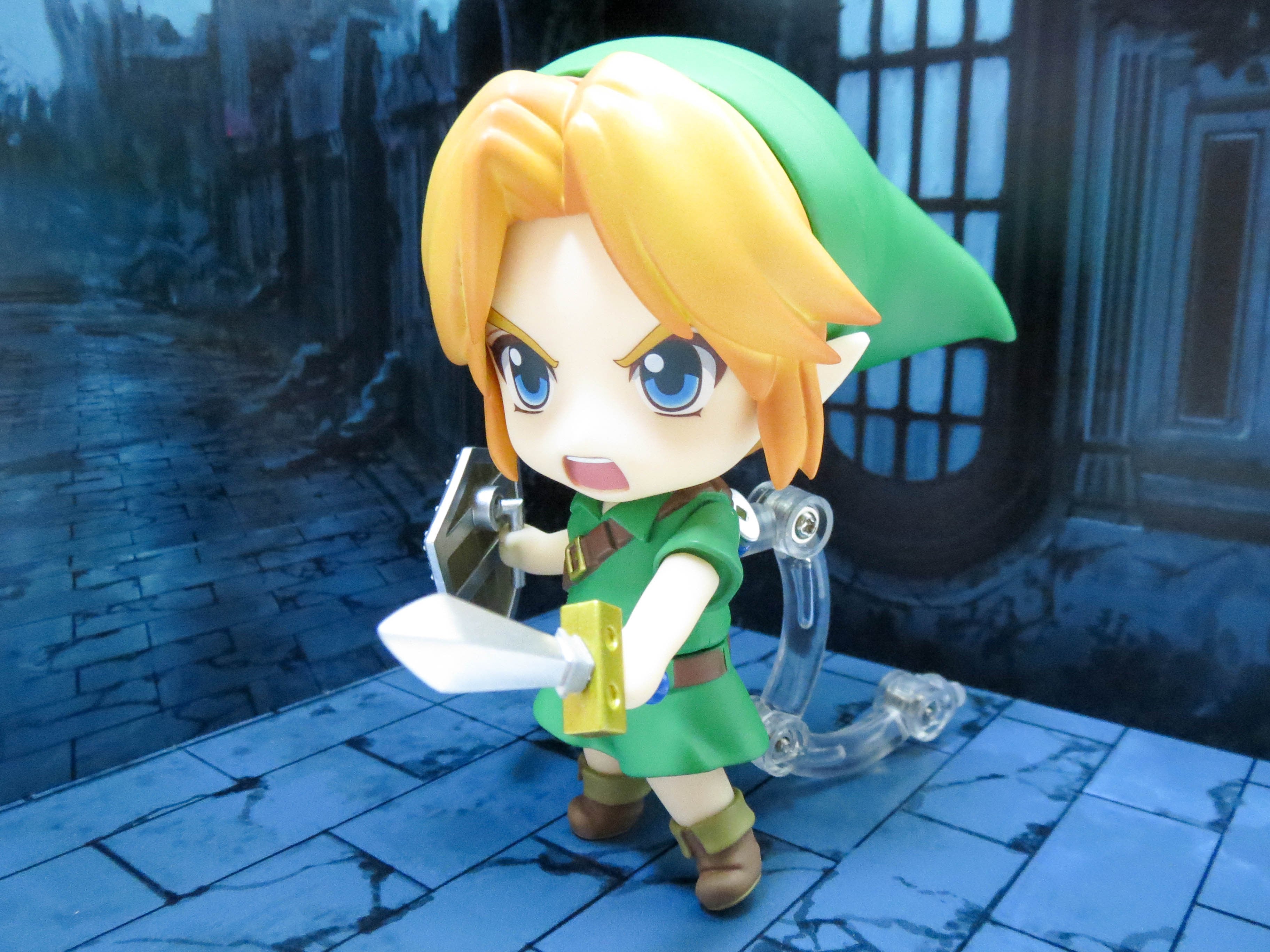 553】 リンク ムジュラの仮面Ver. 小物パーツ 勇者の盾 ねんどろいど