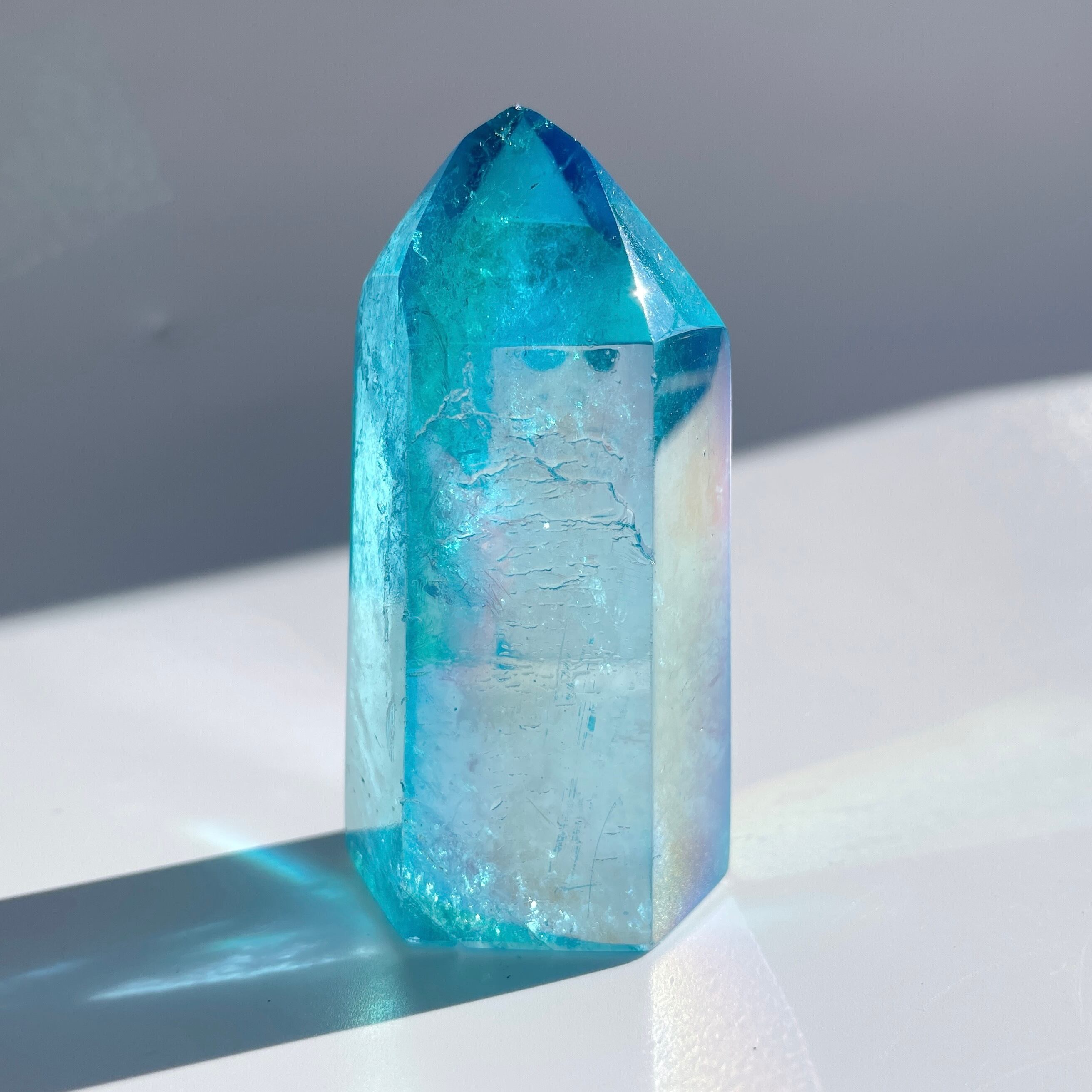 アクアオーラクォーツ タワー04✧Aqua Aura Quartz ✧オーラクリスタル