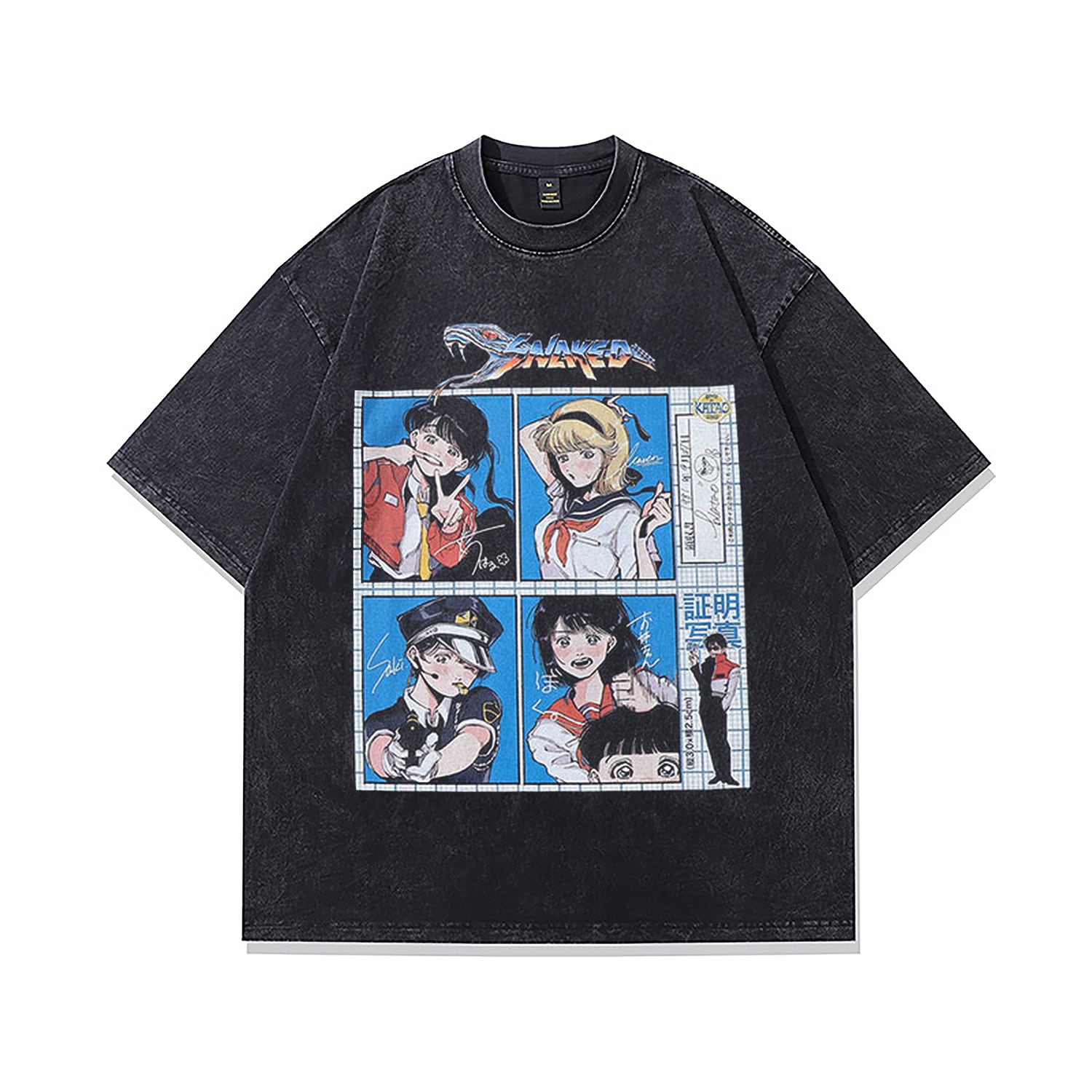 VINTAGE ストリート 証明写真 Tシャツ T1463 | wshot