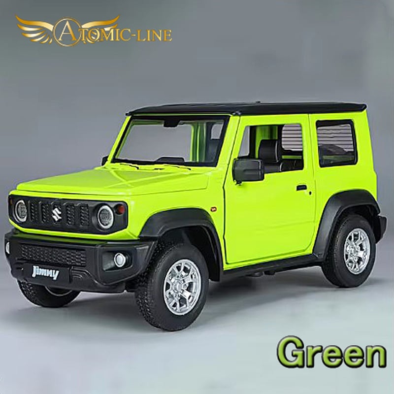 SUZUKI ジムニー SIERRA 1/24 ミニカー 全4色 ライト点灯 合金モデル