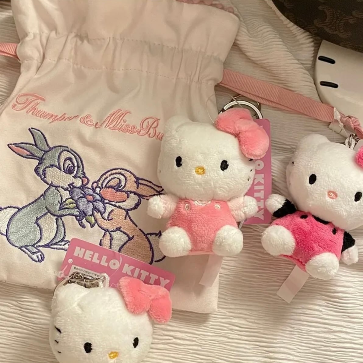 韓国限定 公式】sanrio hello kitty mascot 4colors / サンリオ ハロー