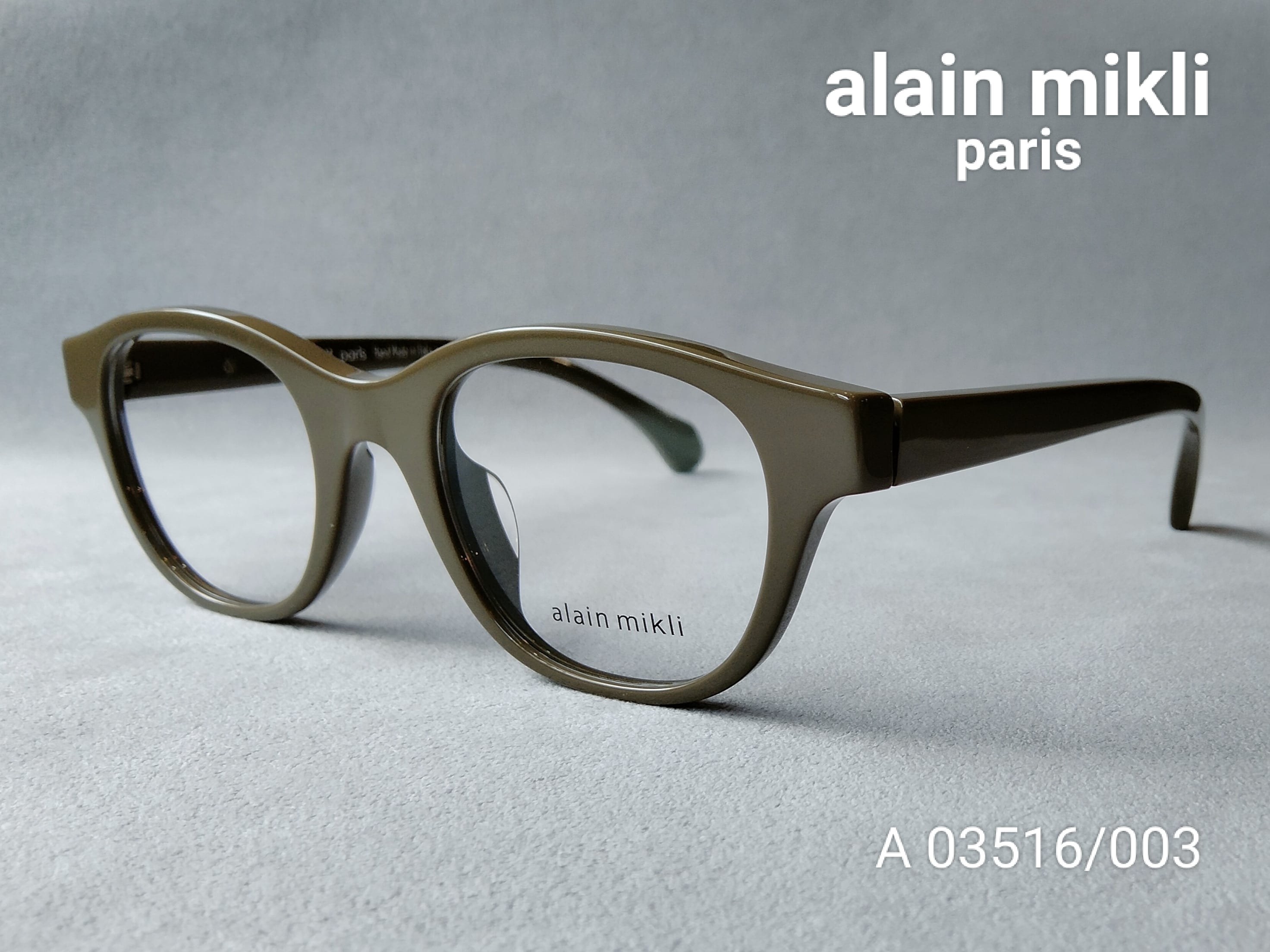alain mikli paris（アランミクリ）『A03513』003 / KAKI GREEN（lens