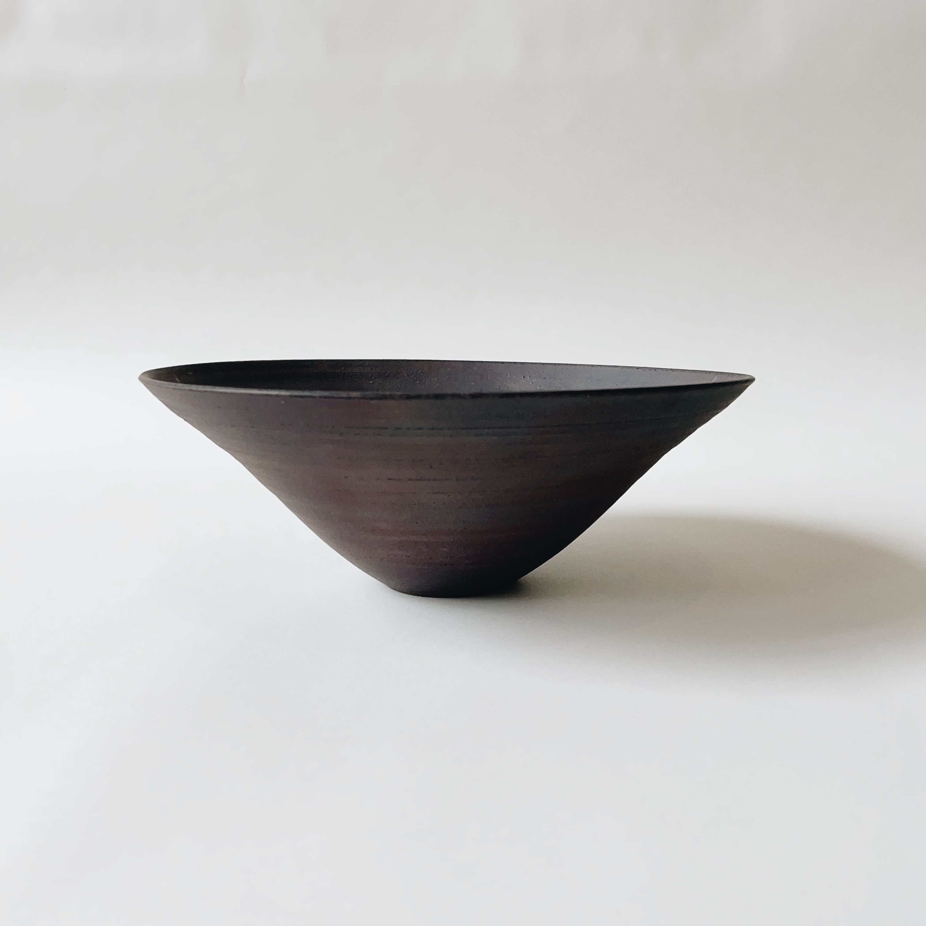 No.34 二階堂明弘 錆器 リム鉢 φ22cm H8cm | BEFORE VINTAGE FURNITURE