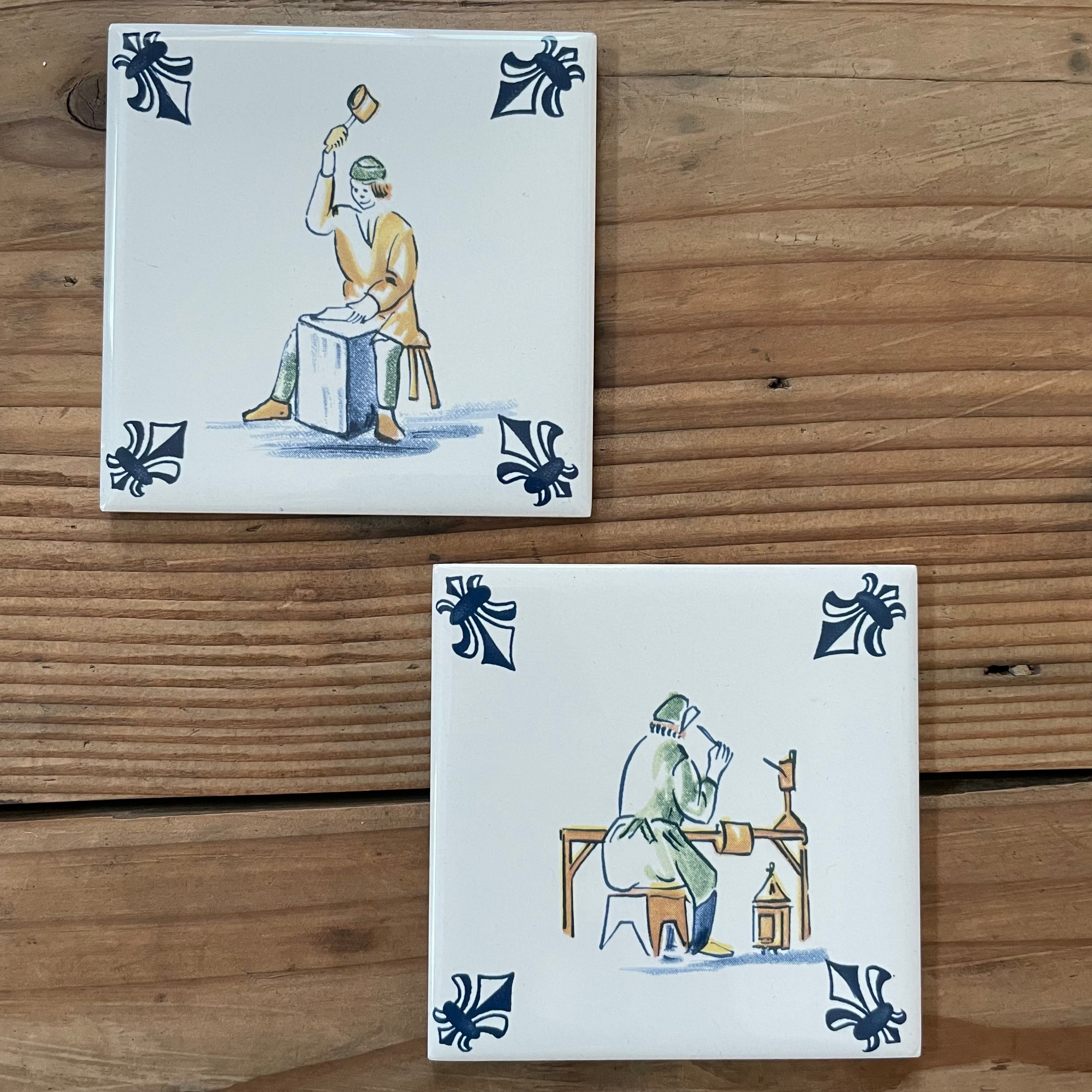 タイル 壁掛け 額絵 オランダ タイル 壁掛け 額絵 オランダ タイル