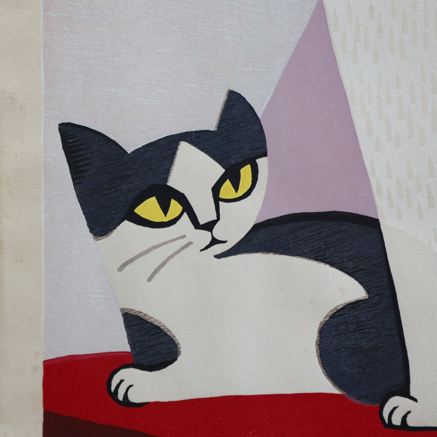 稲垣知雄「Big Cat」版画 | 禅林堂