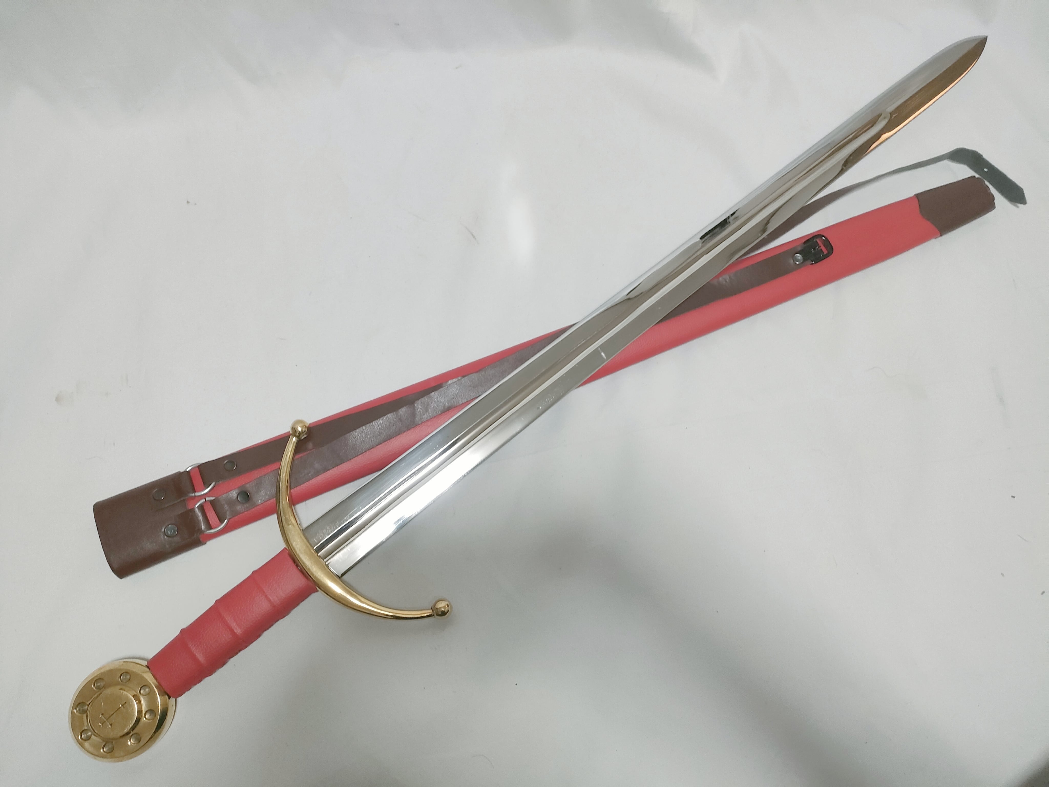 スコットランド 両刃 剣を帯びる（レトロ） 漢威 西洋剣 武具 刀装具