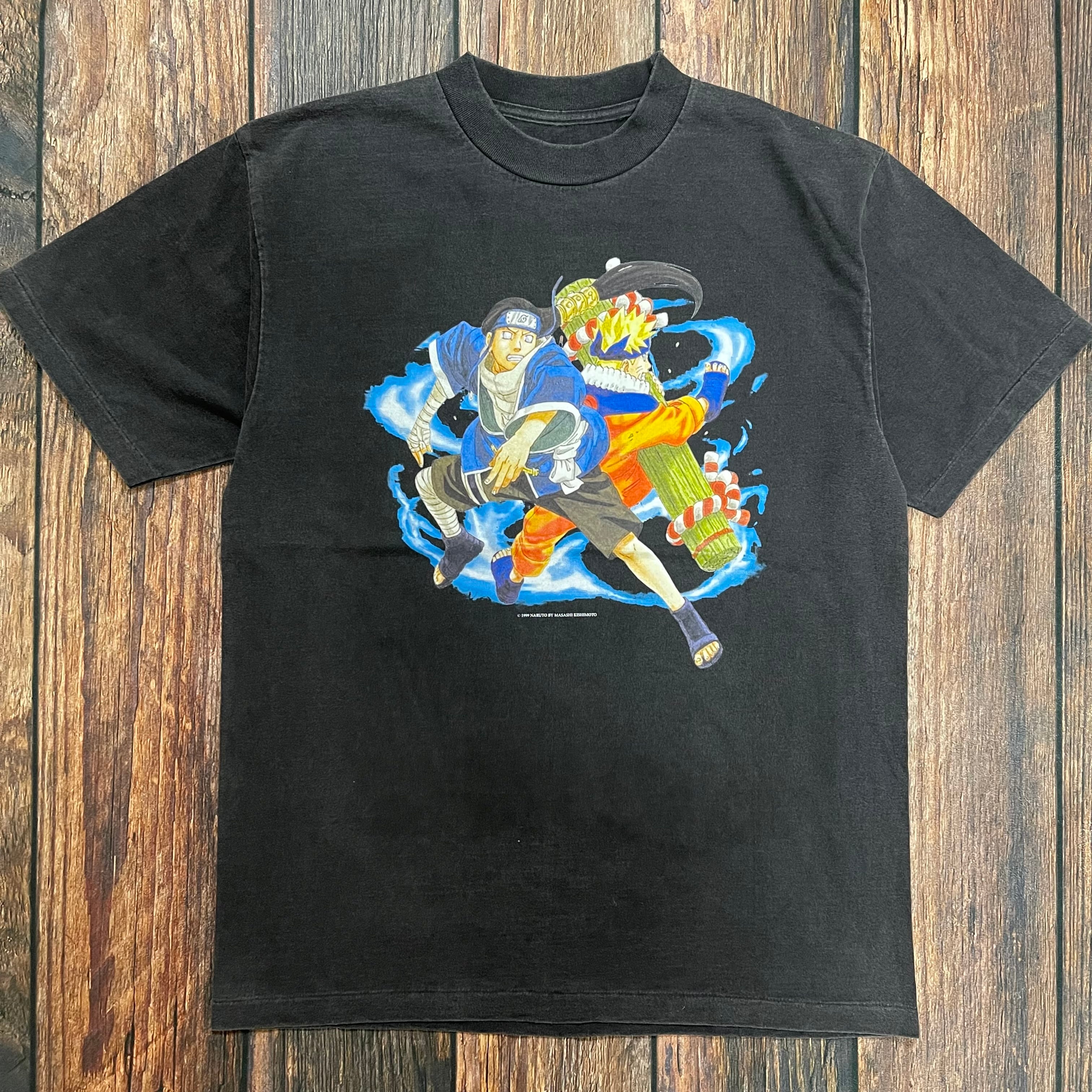 NARUTO ナルトVSネジ アニメTシャツ XL相当 | 古着屋DIGDIG