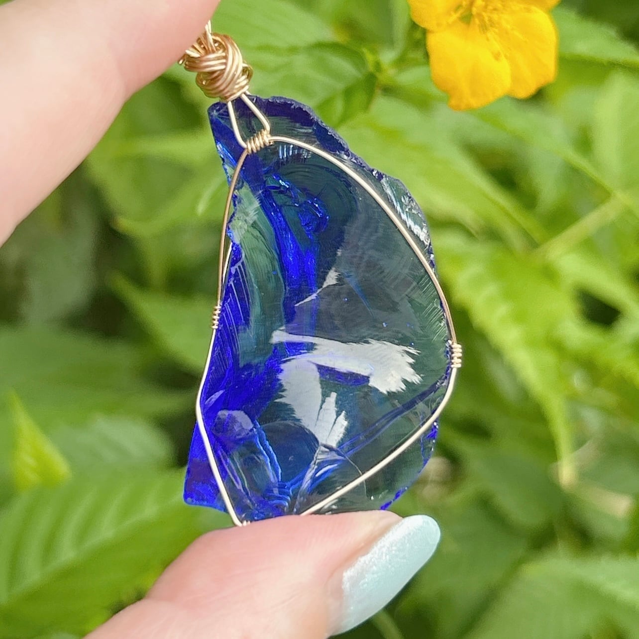シエラネバダ産アンダラクリスタル☆宝石質~Gem Tanzanite~【世界で1つ