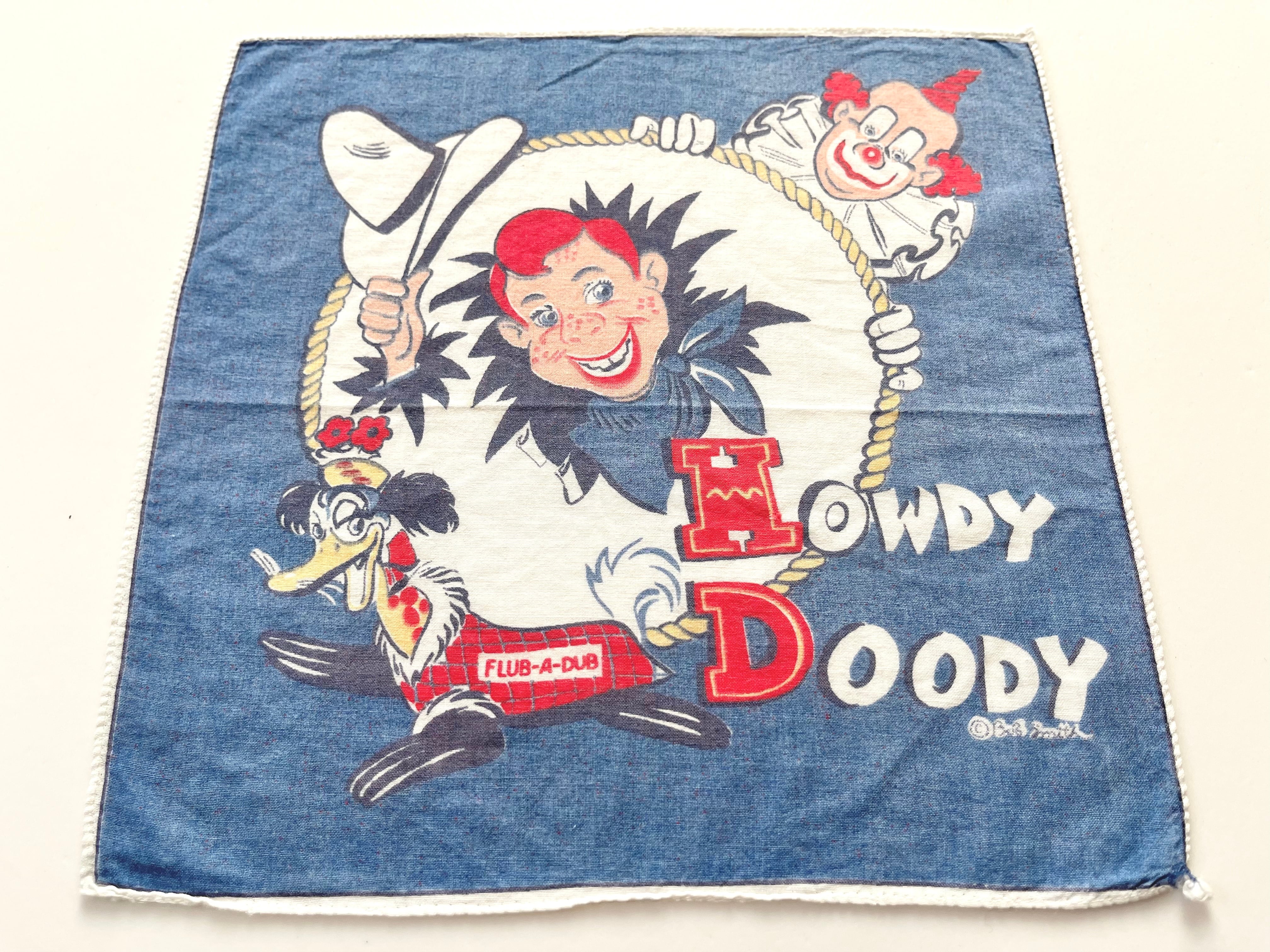 1950s Howdy Doody(ハウディードゥーディー) ヴィンテージハンカチ