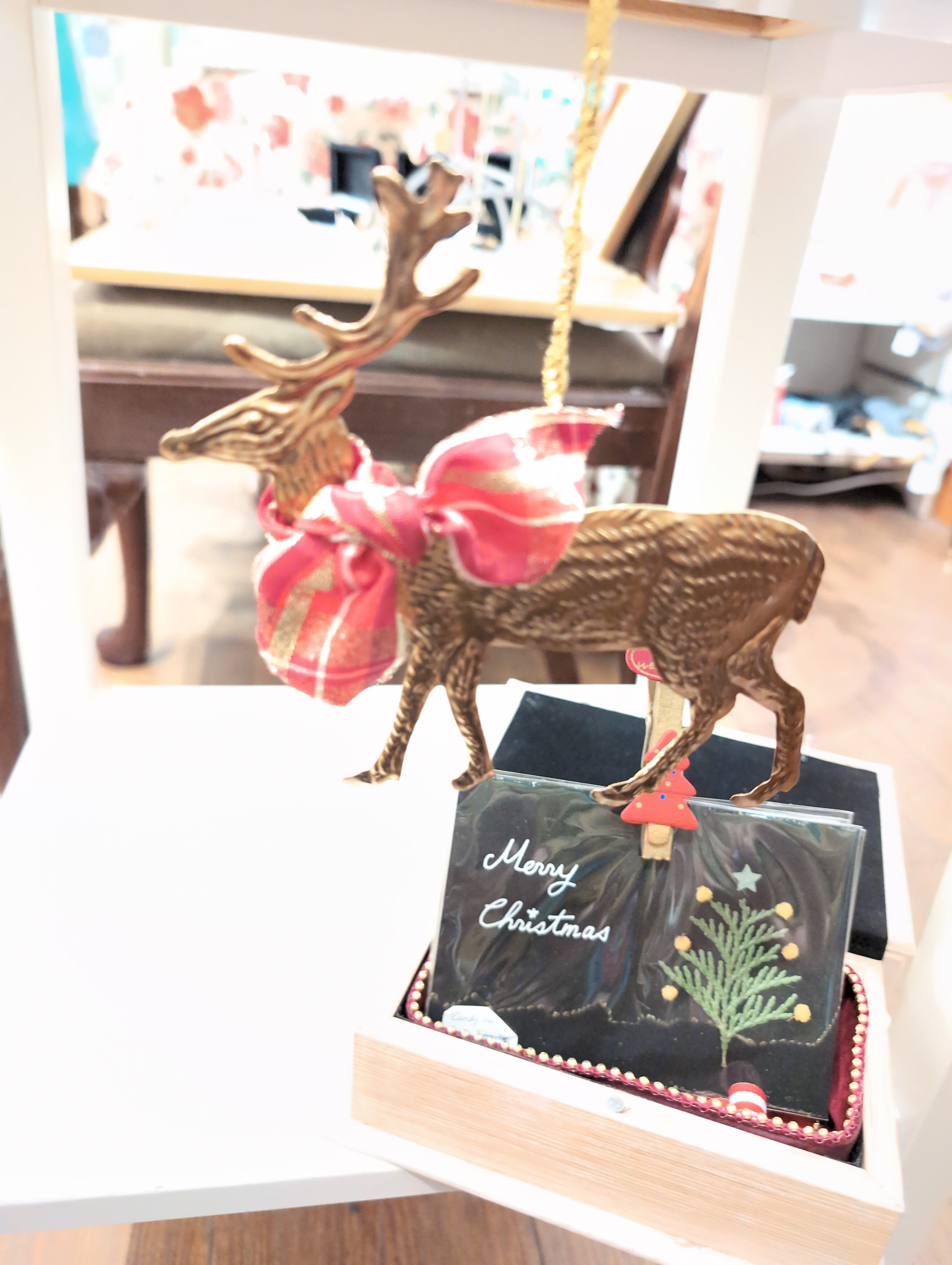 HandMade Nassos Rodos Hellaトナカイ鹿 壁掛けプレート HandMade
