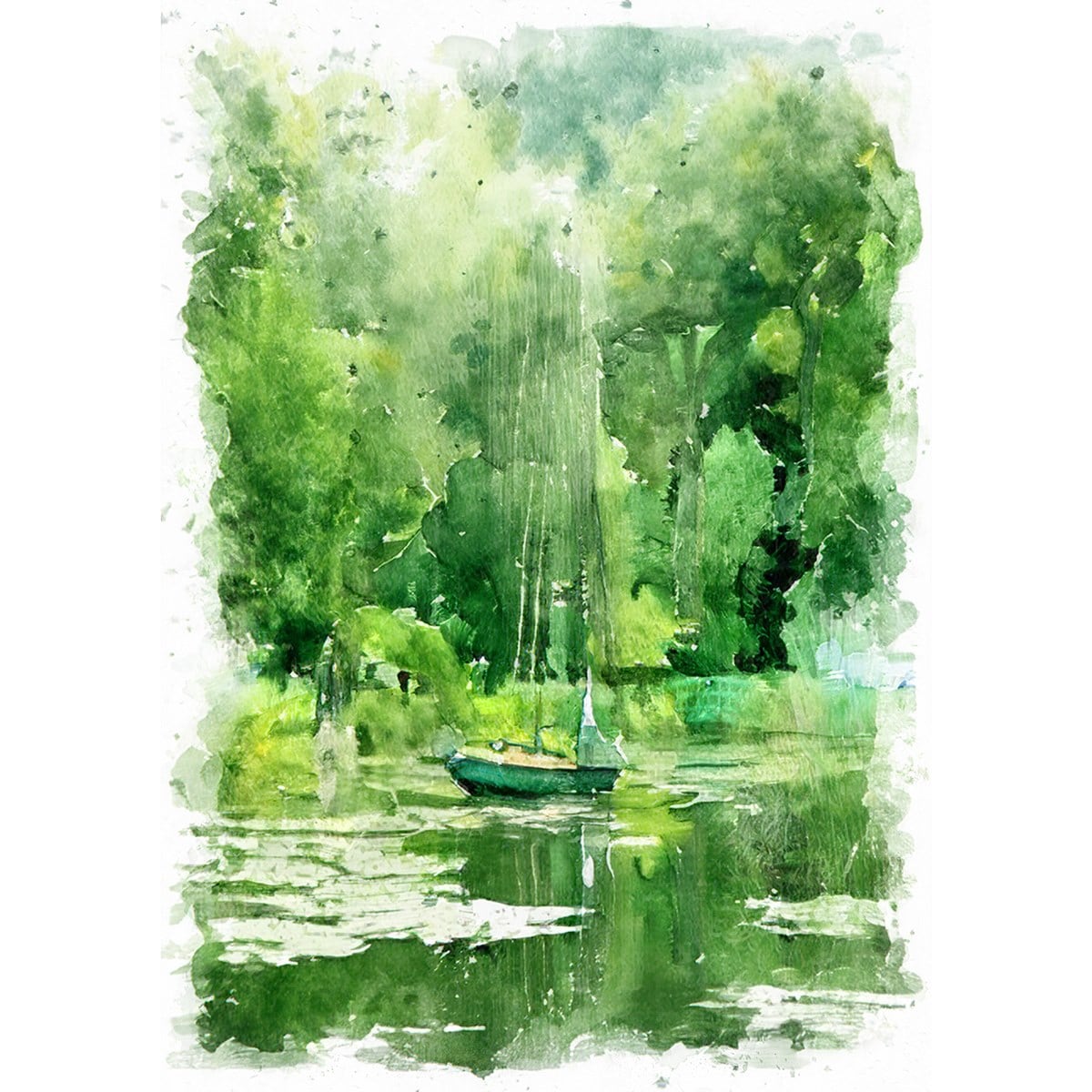 油絵 菅家令子 絵 絵画インテリア F4-272023 風景 雪国のはざ木 新潟