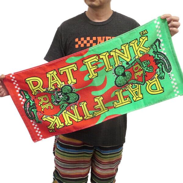 Rat Fink ラットフィンク タオル ティッカバー 4つセット RAT FINK
