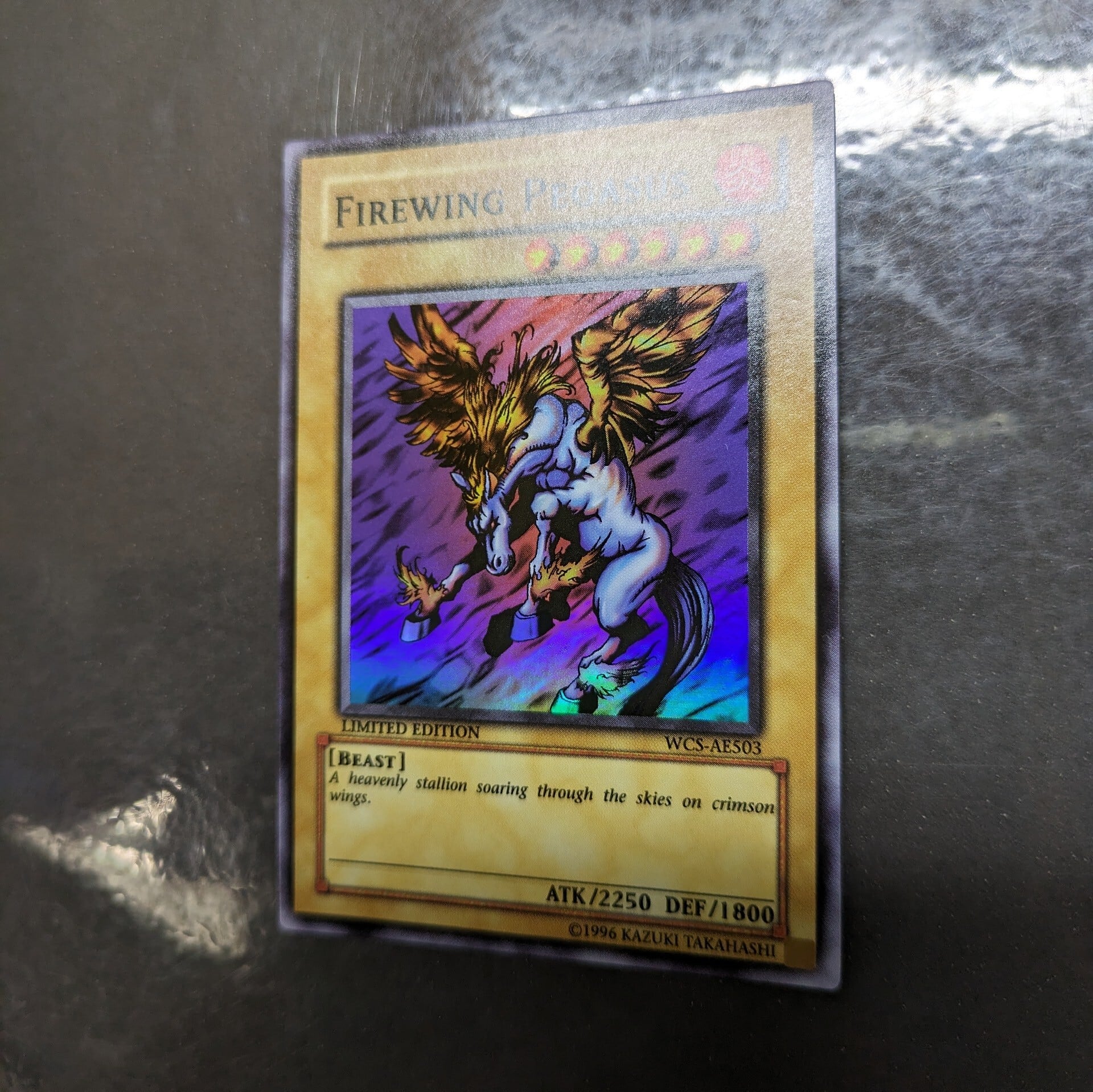遊戯王 アジア版 ファイヤー・ウイング・ペガサス FIREWING PEGASUS