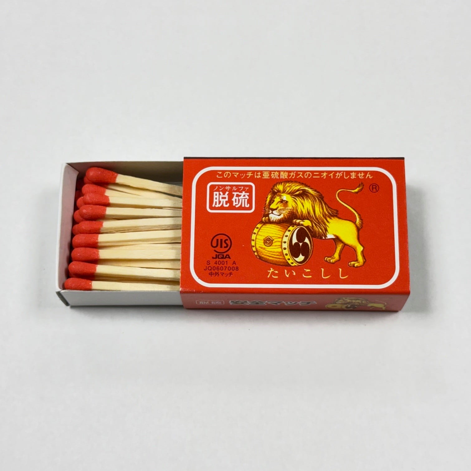 並型商標マッチ 12個パック A | マッチ専門店「マッチ棒」 オンライン
