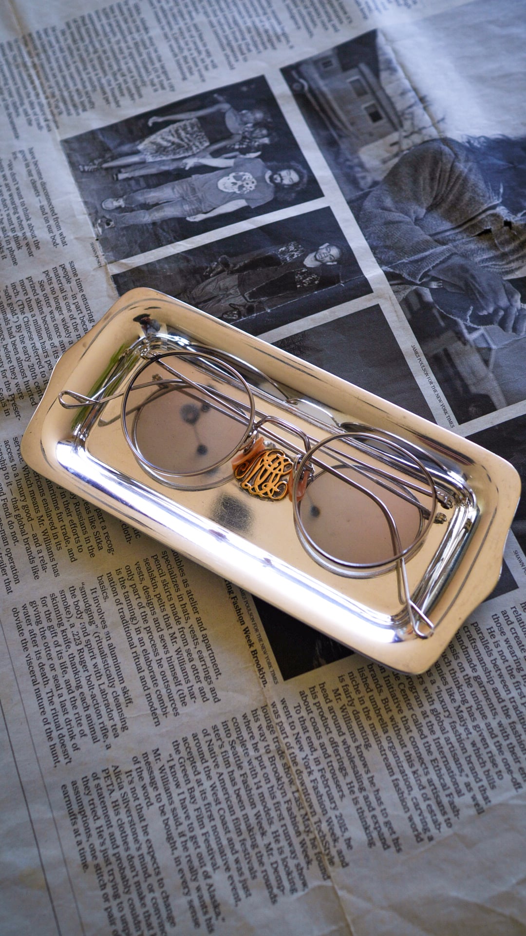 1920s】TIFFANY&Co. ティファニー シルバー ドレッサー トレイ