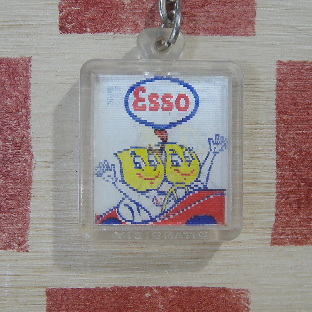 アメリカ ESSO［エッソ］オイル ドロップボーイ＆ガール 絵が変わる