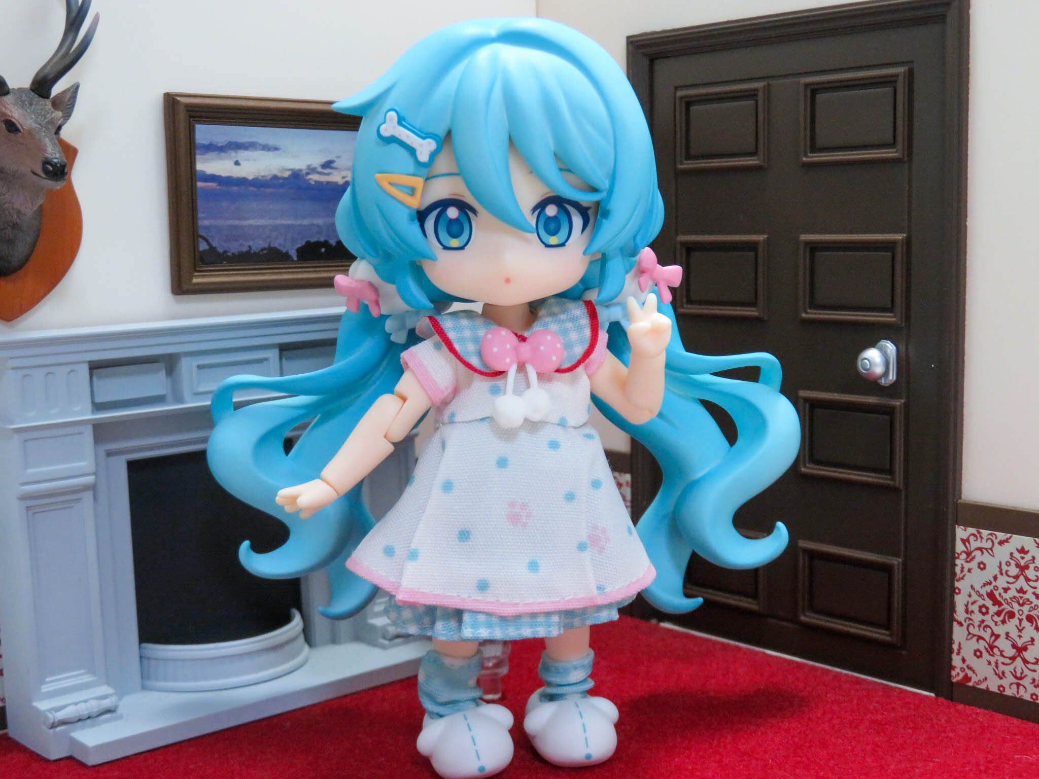 再入荷 ねんどろいどどーる 初音ミク おうちコーデVer. スリッパ