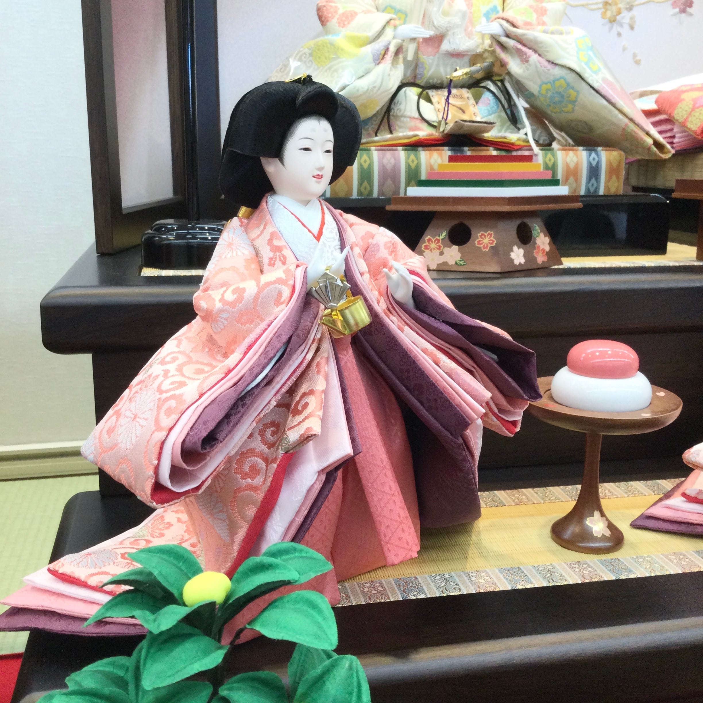 雛人形＜三段飾り＞桜花｜ひな人形 | 【公式】人形のはなふさ