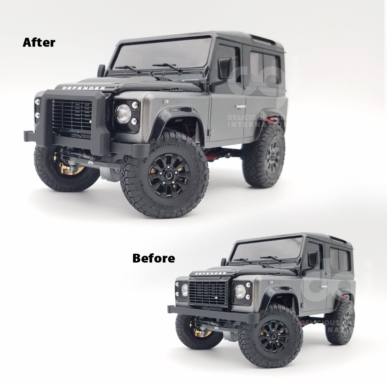 京商 Mini-z 4x4 ランドローバー ディフェンダー90 Uフロントバンパー