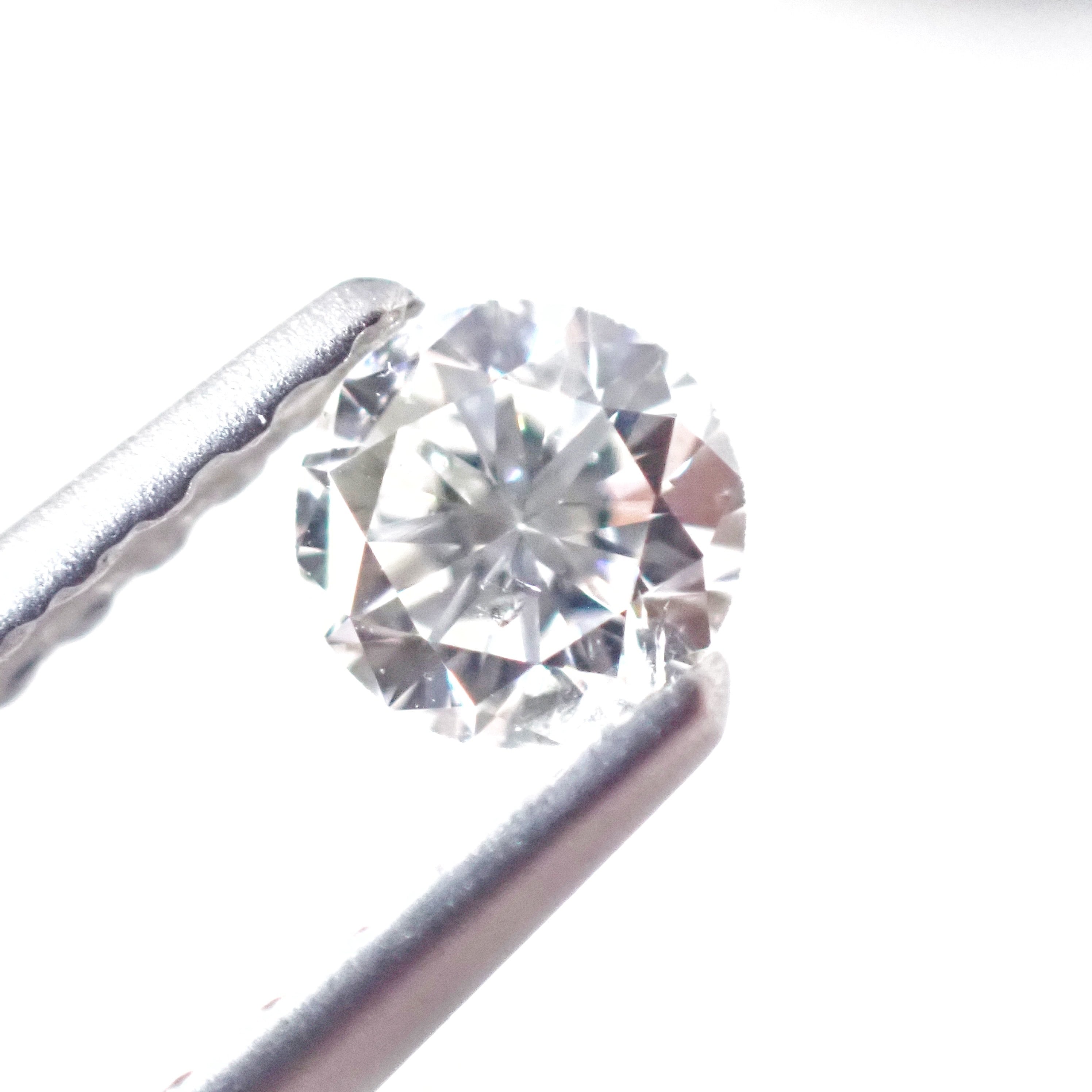0.18ct Natural Diamond Round ダイヤ ダイヤモンド ルース 裸石 天然