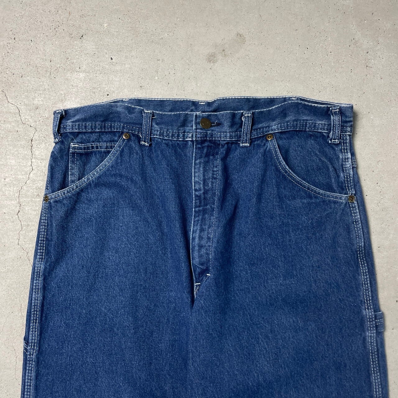 90年代 USA製 KEY キー デニムペインターパンツ ワーク メンズW36 古着