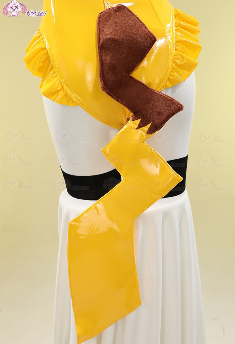 ポケットモンスター ピカチュウ風 コスプレ衣装 バニーガール