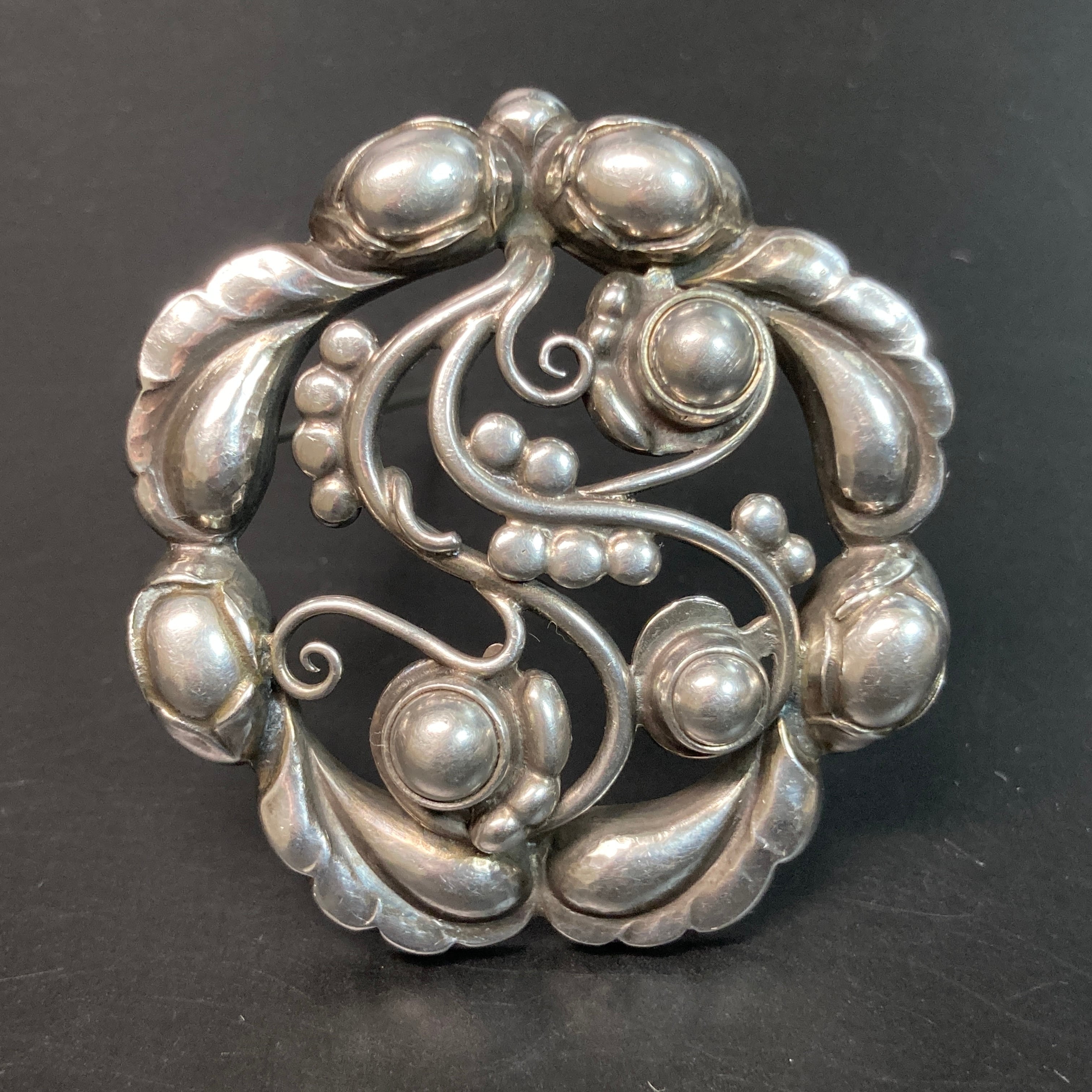 ジョージジェンセン 激レア ブロッサム sterling 925 ケーキサーバー