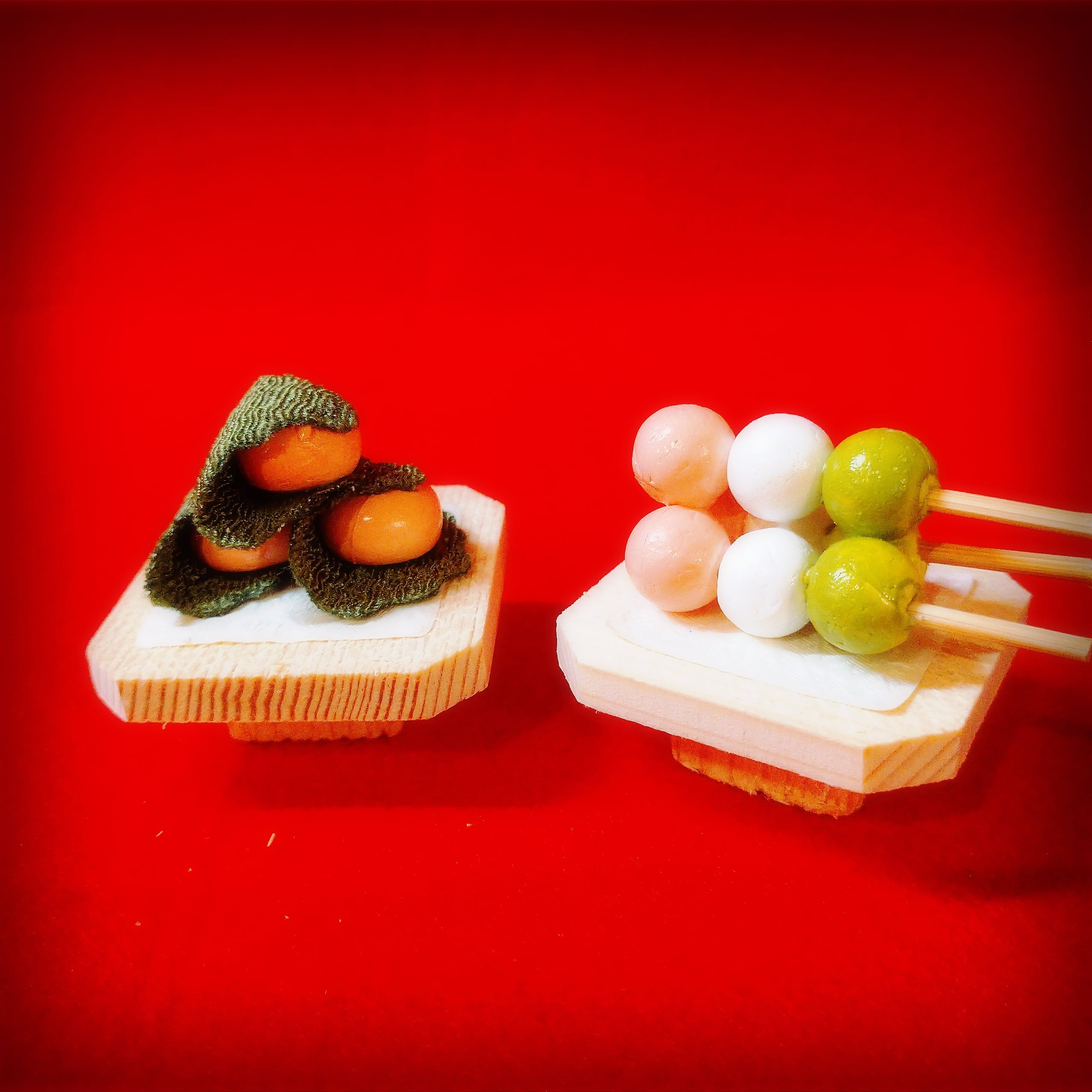 雛お菓子 三色団子 柏餅 各単品 | Gellery Shop 芭蕉