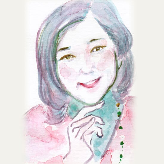 似顔絵＊水彩画＊原画＊メッセージカード付き | mizunoART ゆり呼