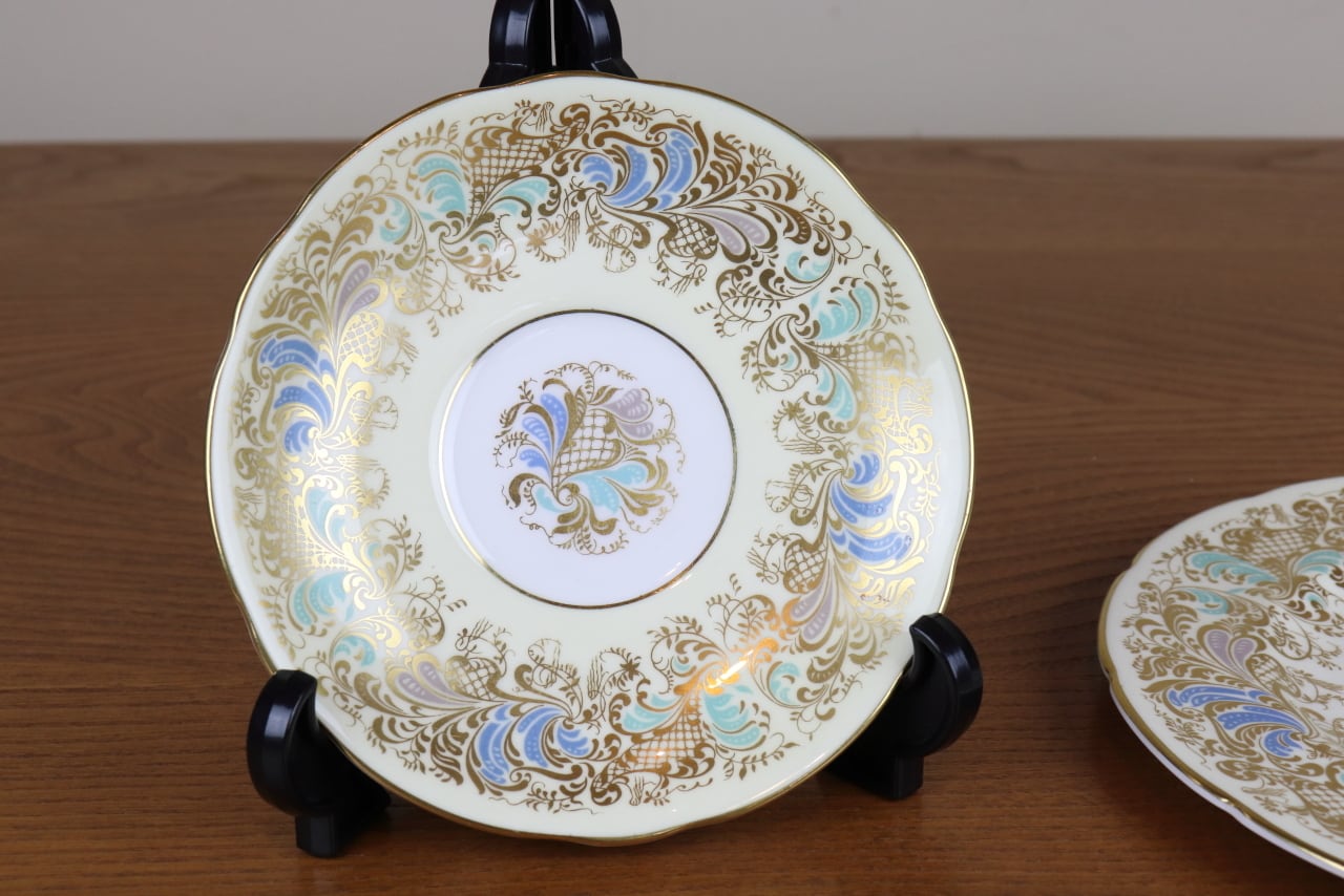 コールポート トリオ ティーカップ ケーキ皿 Chatsworth イギリス