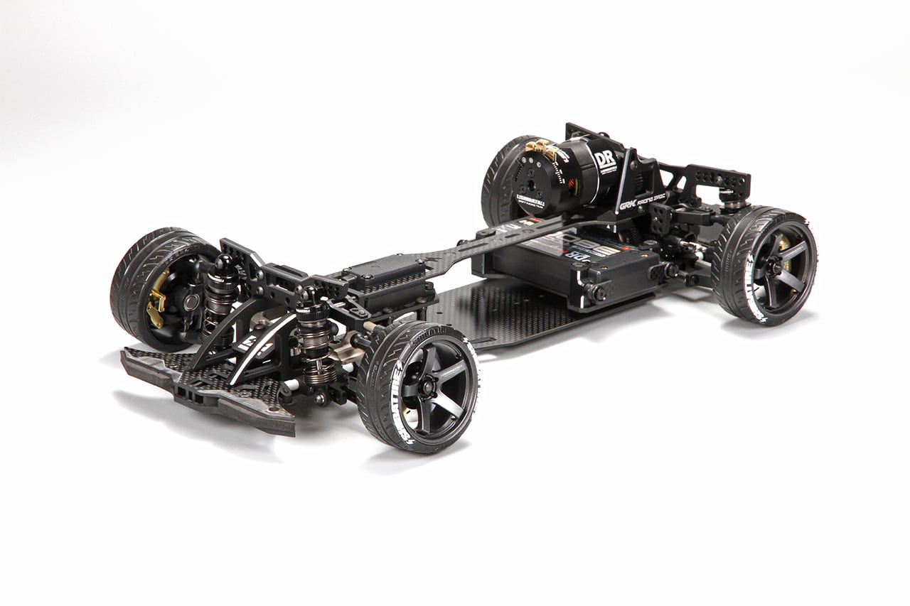 メタルガレージ製 GRK GS2 EVO用カーボンシャーシ＆アッパーデッキ