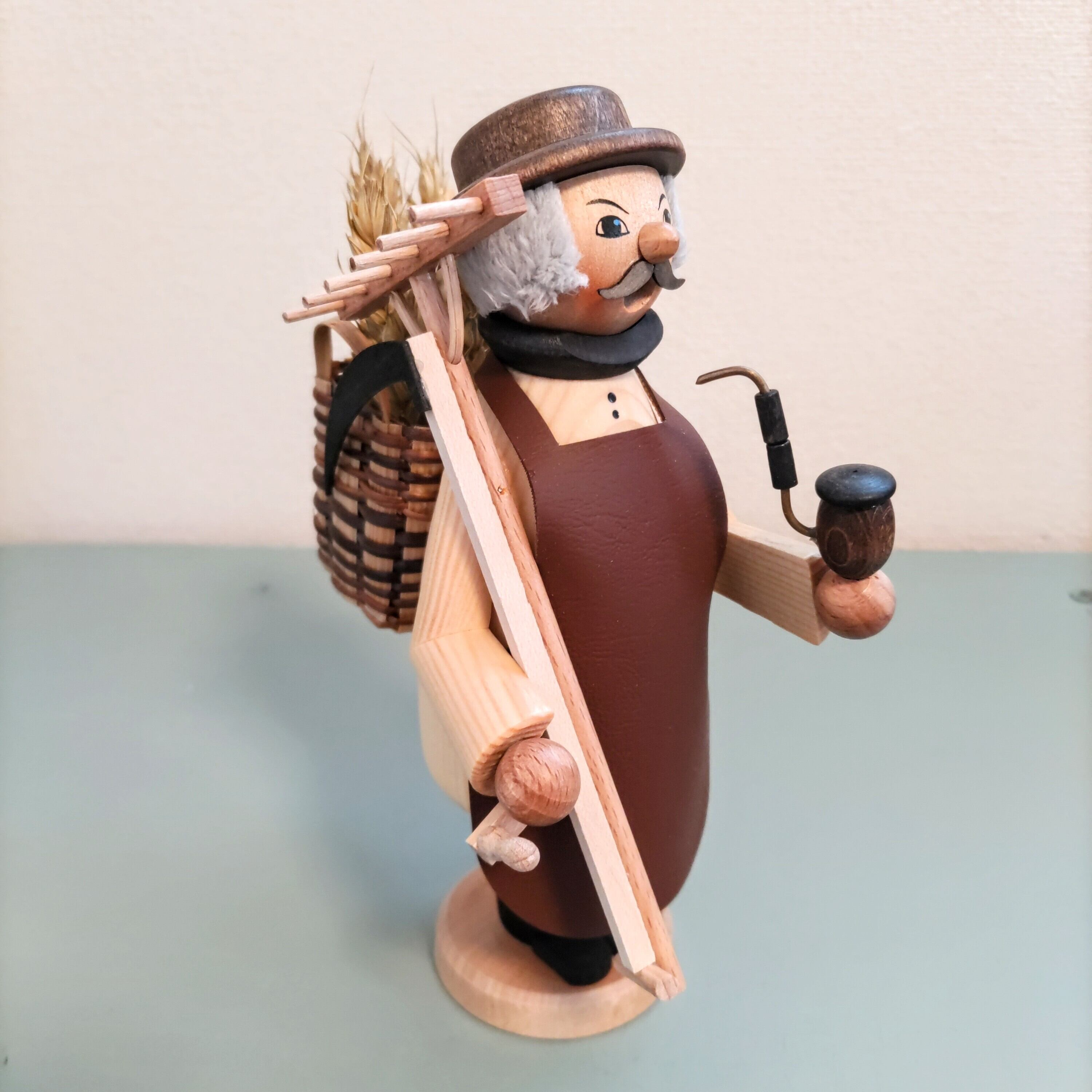 農夫 煙出し人形 | POLKA ドイツ工芸品