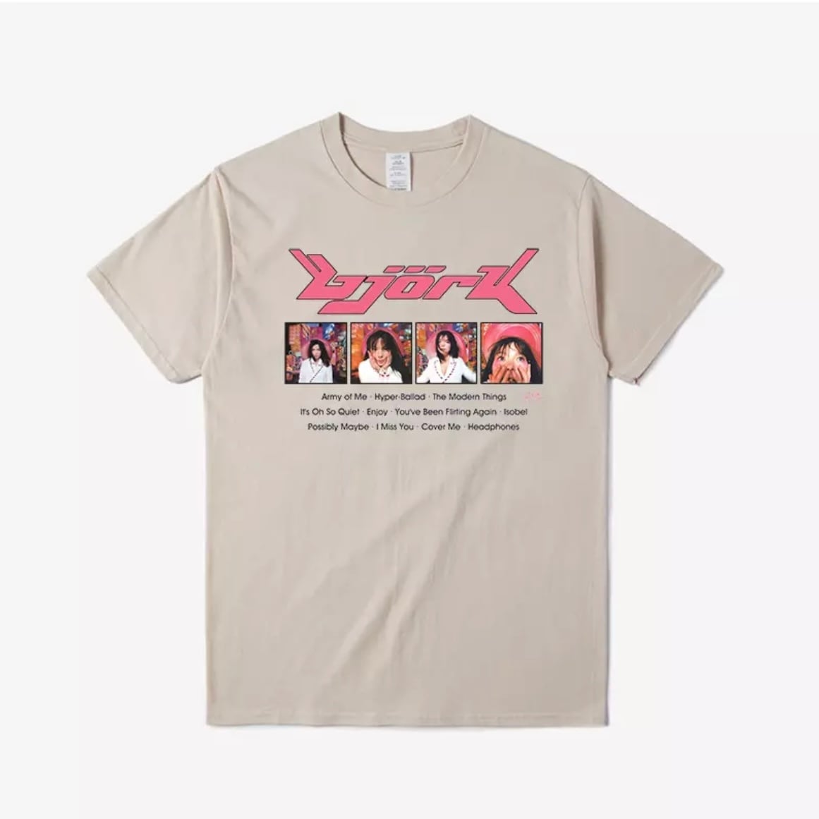 Bjork Tシャツ 半袖Tシャツ ビョーク Tee | BF MERCH'S