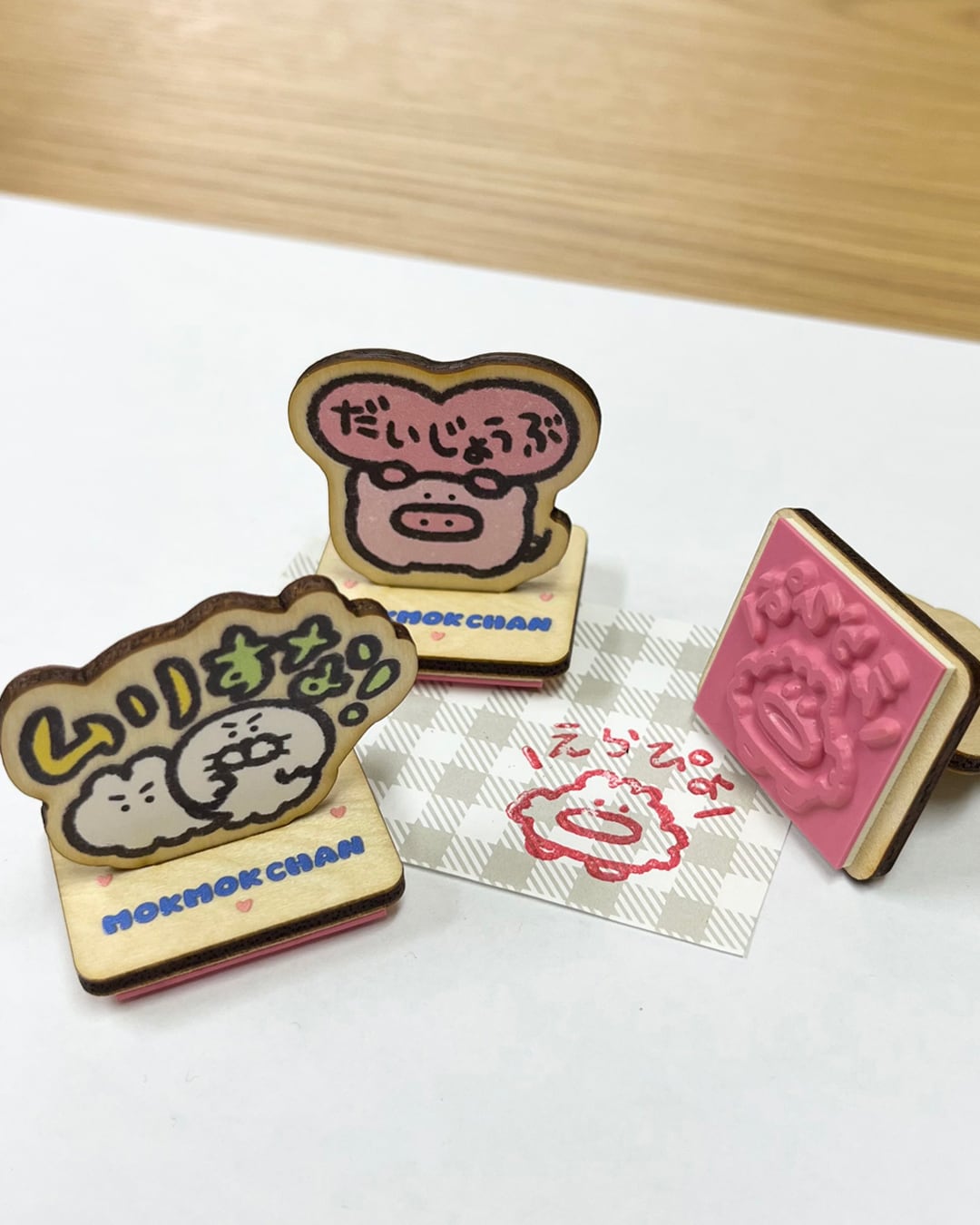 ブラインドウッドスタンプ*コンプリート版（MK-627） | もくもくちゃん