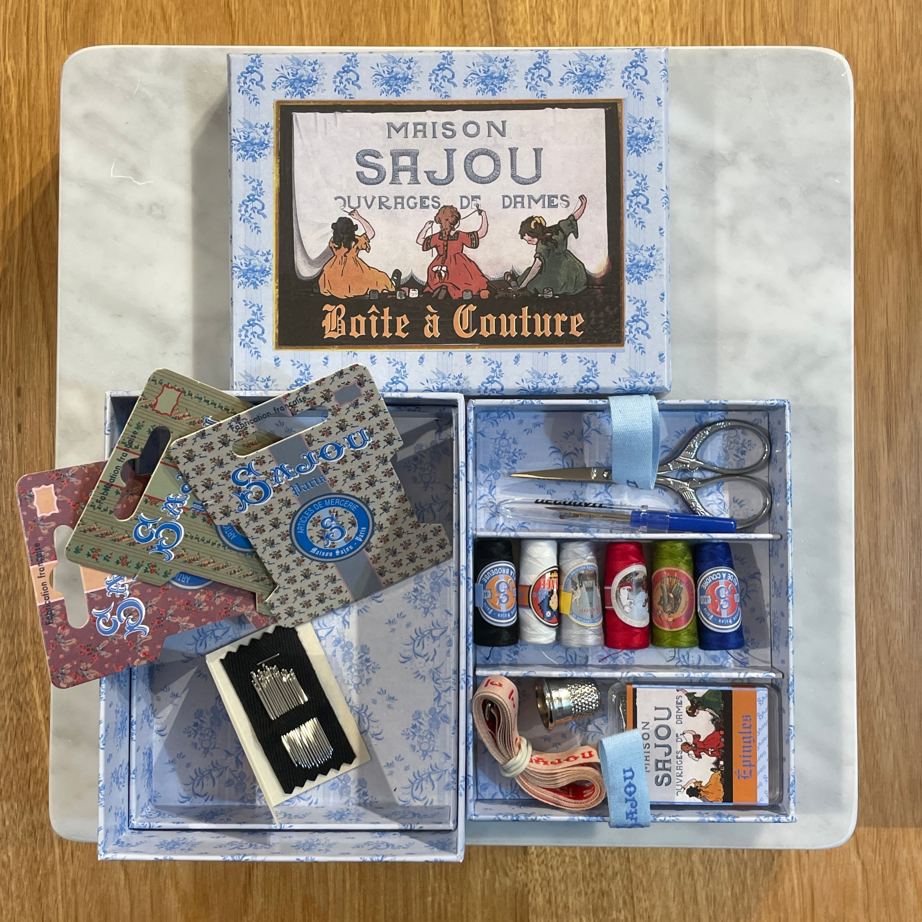 Sajou (サジュー）Sewing Box | l'art du fil