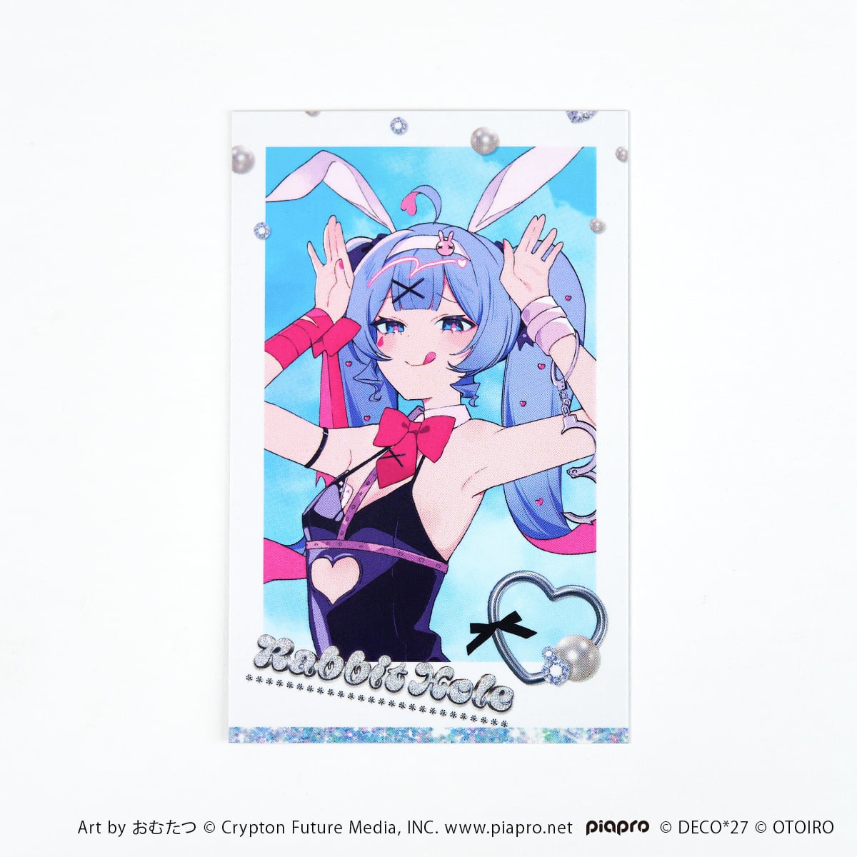 ラビットホール】チェキ風カード ホワイトVer. | OTOIRO ONLINE STORE