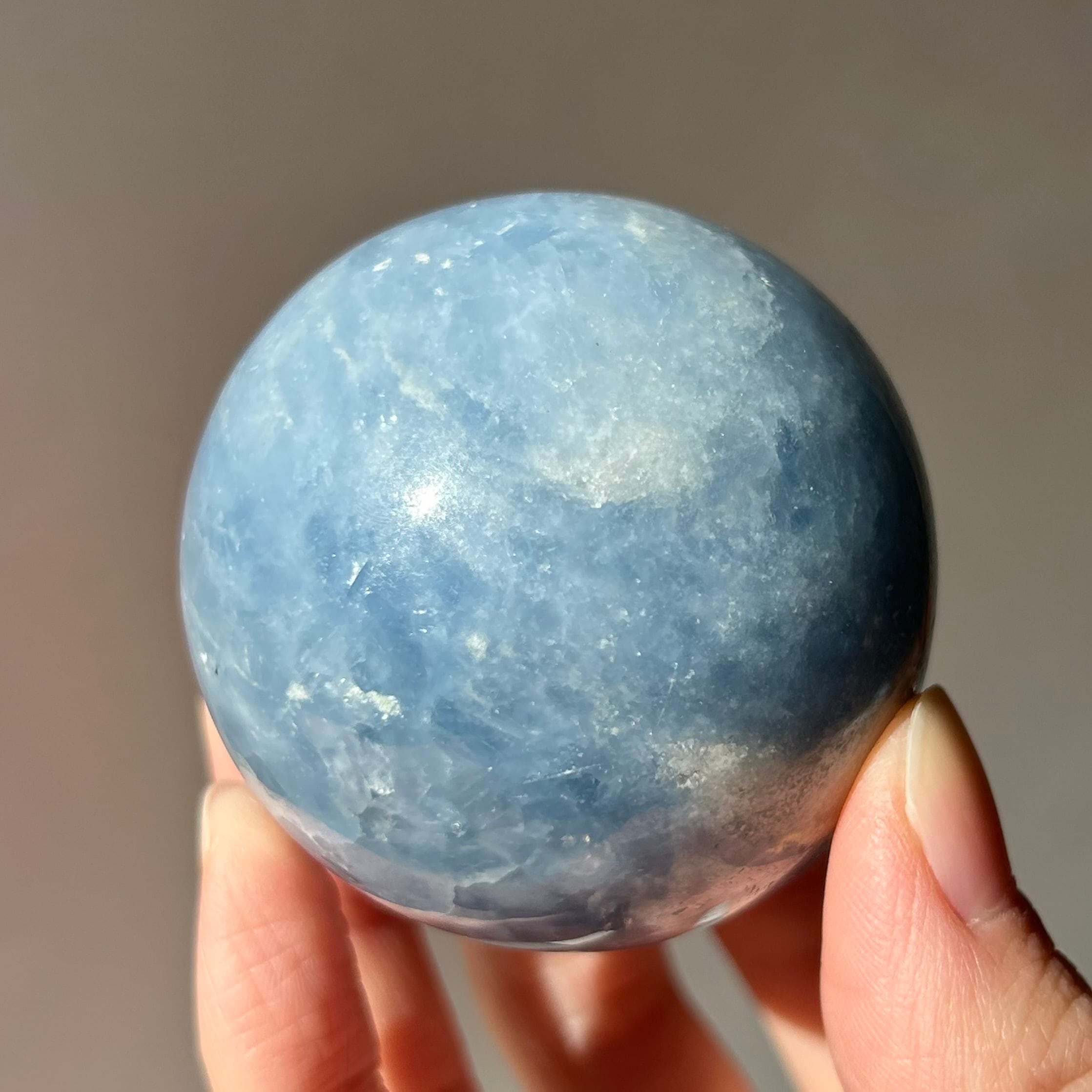 セレスタイト スフィア 天然石 | BLUE MOON STONE