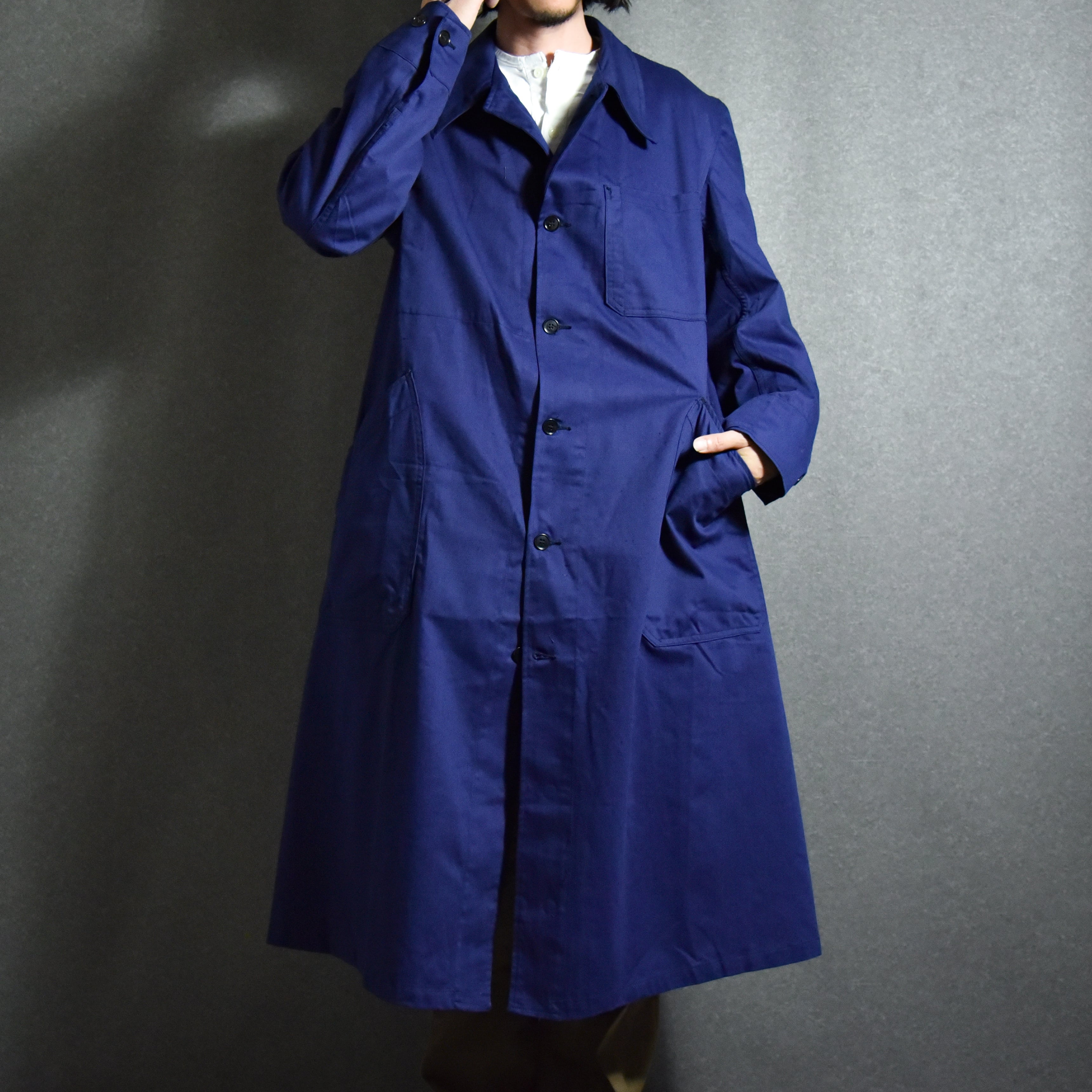 DEAD STOCK】French Army Work Coat & Belt フランス軍 ワークコート
