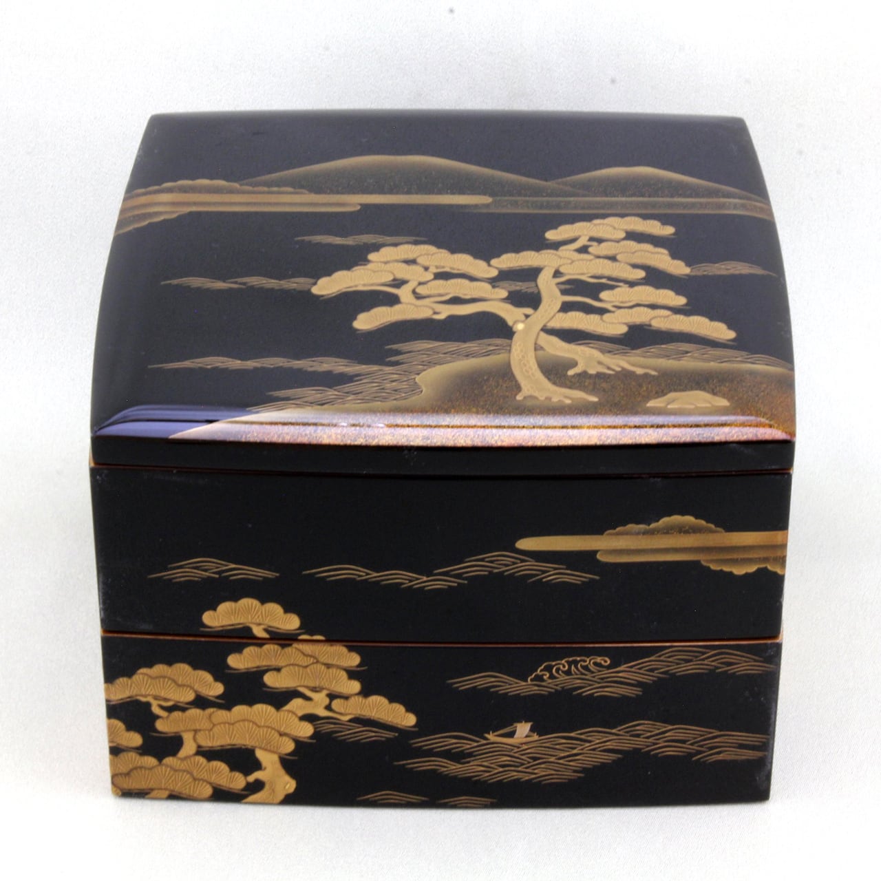 4 輪島塗 二段重／松島蒔絵 | 輪島塗 加藤漆器店 公式オンラインショップ