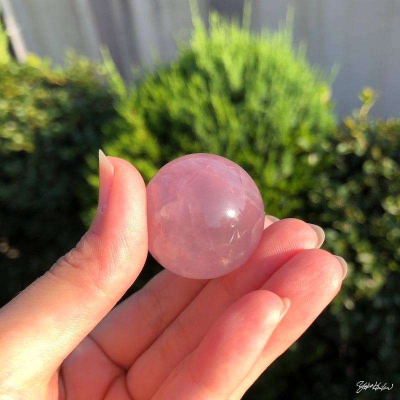 パープルローズクォーツ（マダガスカル産）Purple Rose Quartz | BIZEN