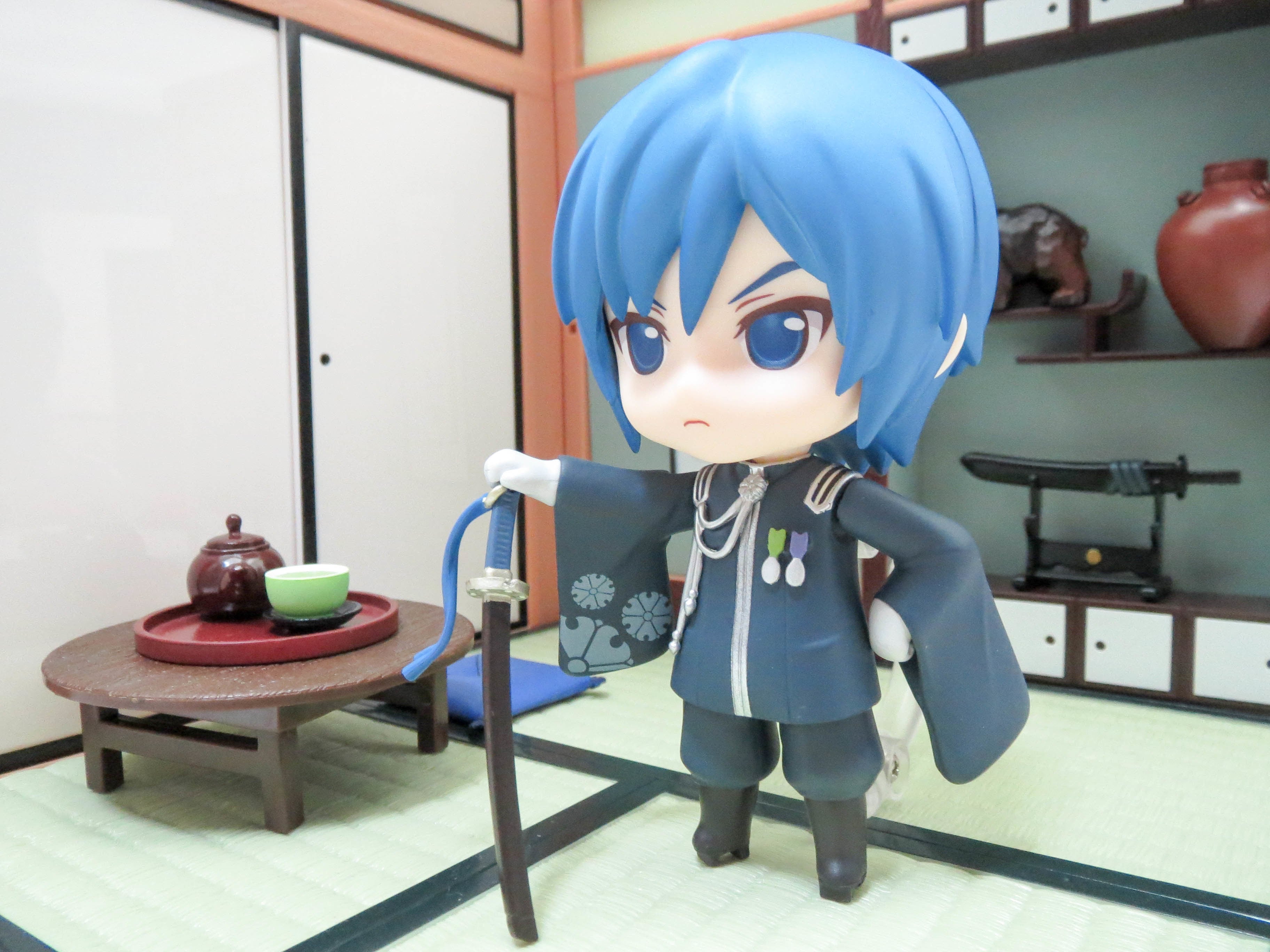 再入荷【523】 KAITO 千本桜Ver. 顔パーツ 真剣顔 ねんどろいど