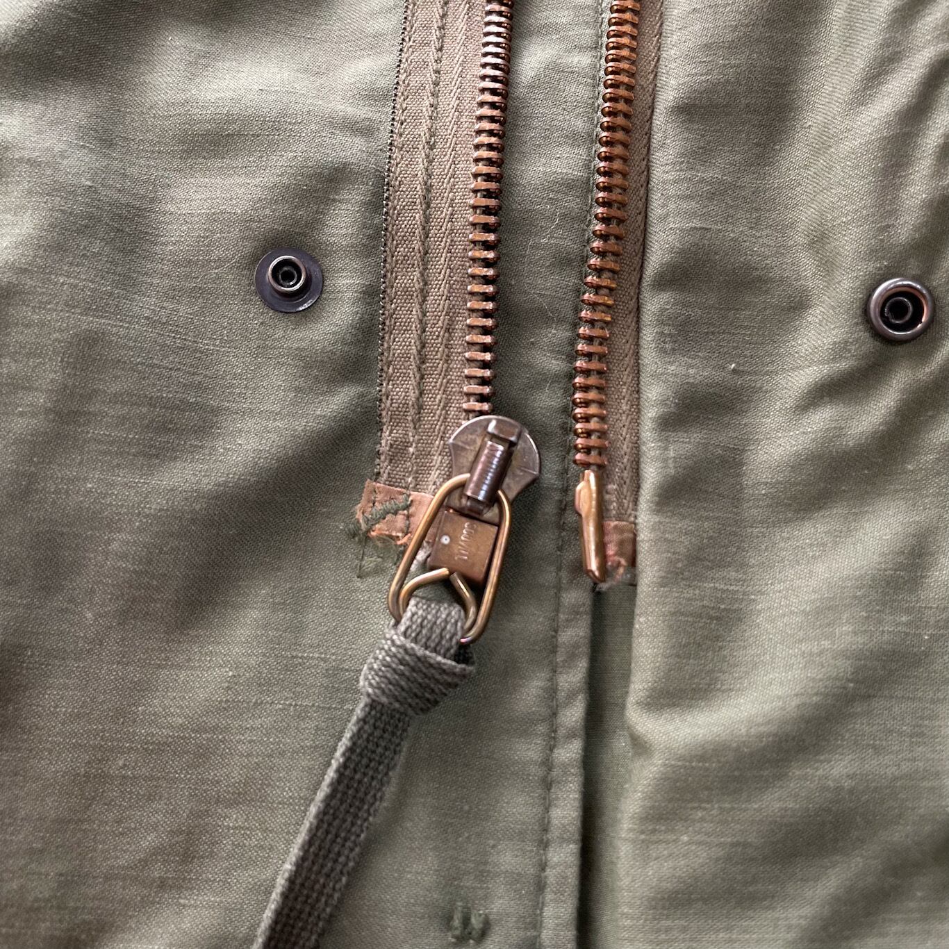 良品 70s 米軍 実物 3rd プラスジップ M65 フィールドジャケット 希少