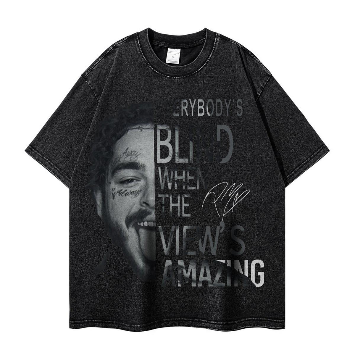 VINTAGE ストリート Post Malone Tシャツ T847 | wshot