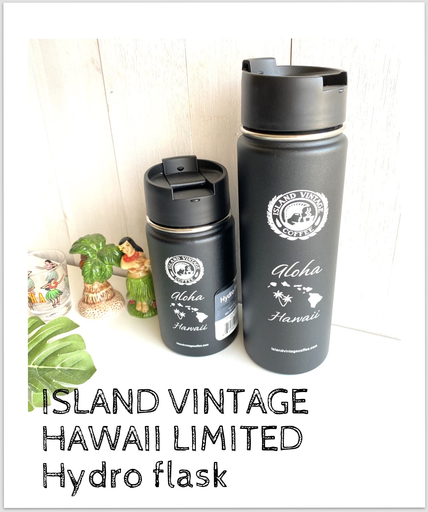 ハワイ限定♪アイランドヴィンテージ ハイドロフラスク 12oz | &.Aloha