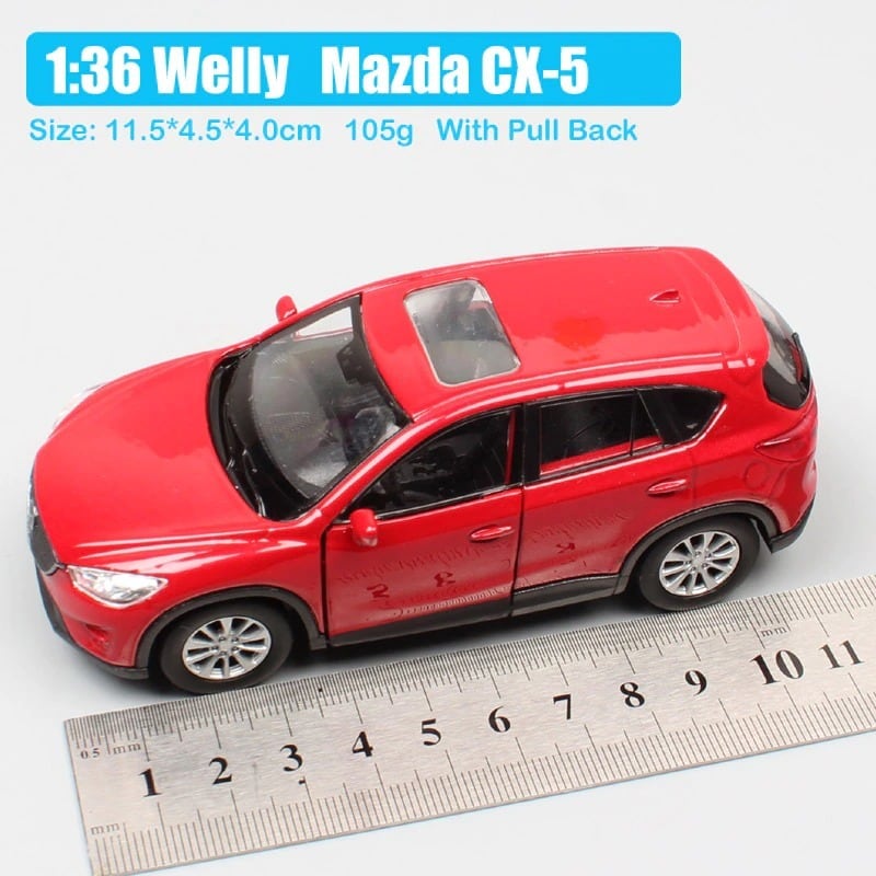 1/36 マツダ Mazda CX-5 赤 レッド クロスオーバーSUV ミニカー ダイ