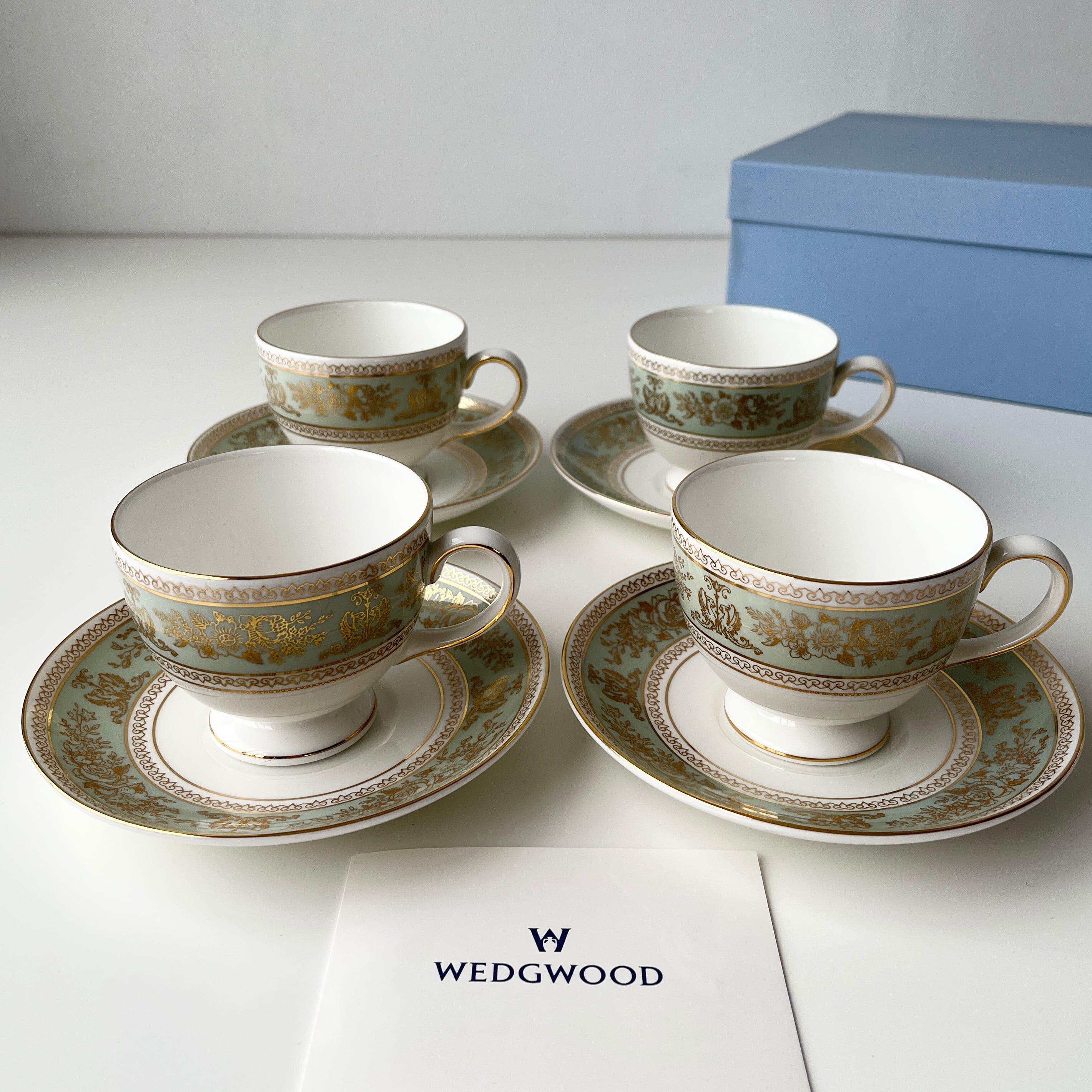 WEDGWOOD ウェッジウッド コロンビアセージグリーン ティーカップ