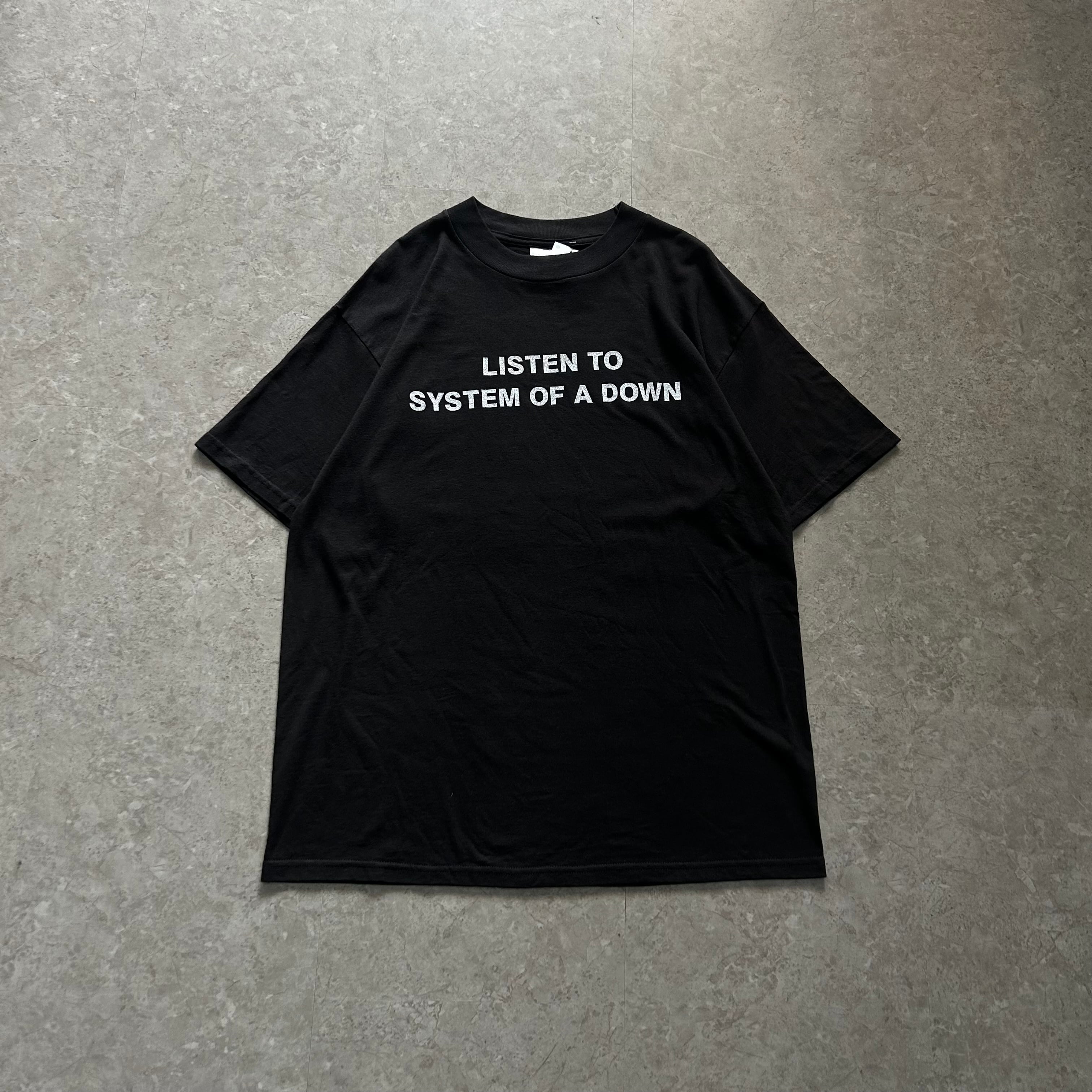 90s LISTEN TO SYSTEM OF A DOWN T-shirt【仙台店】 | What'z up