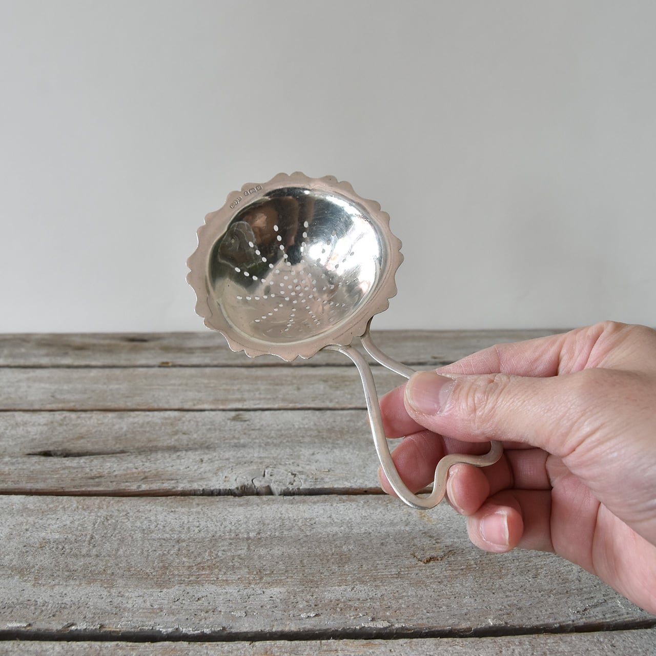 Silver Tea Strainer / シルバー（純銀） ティー ストレーナー